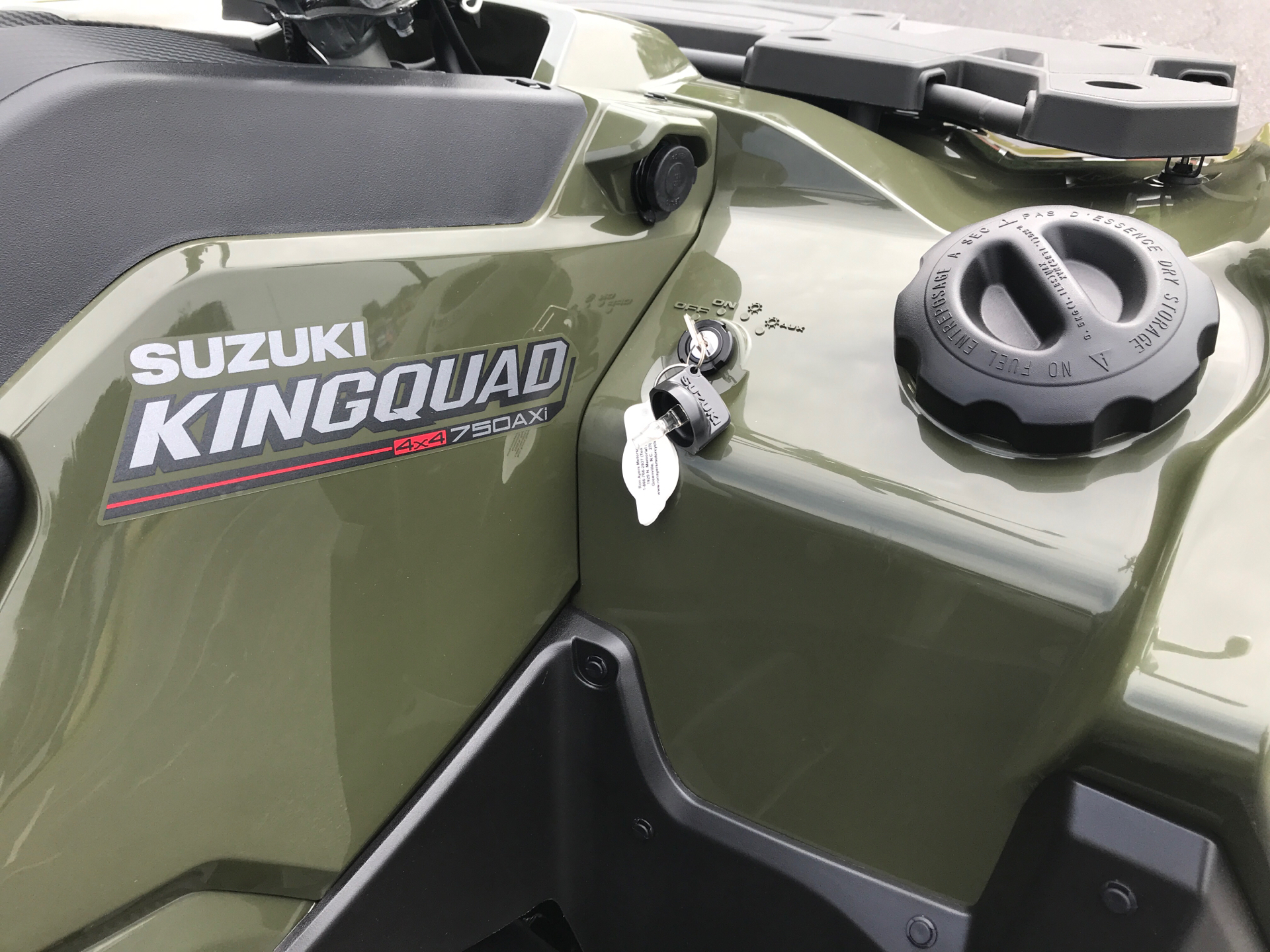 2021 Suzuki KingQuad 750AXi Power Steering in Greenville, North Carolina - Photo 10