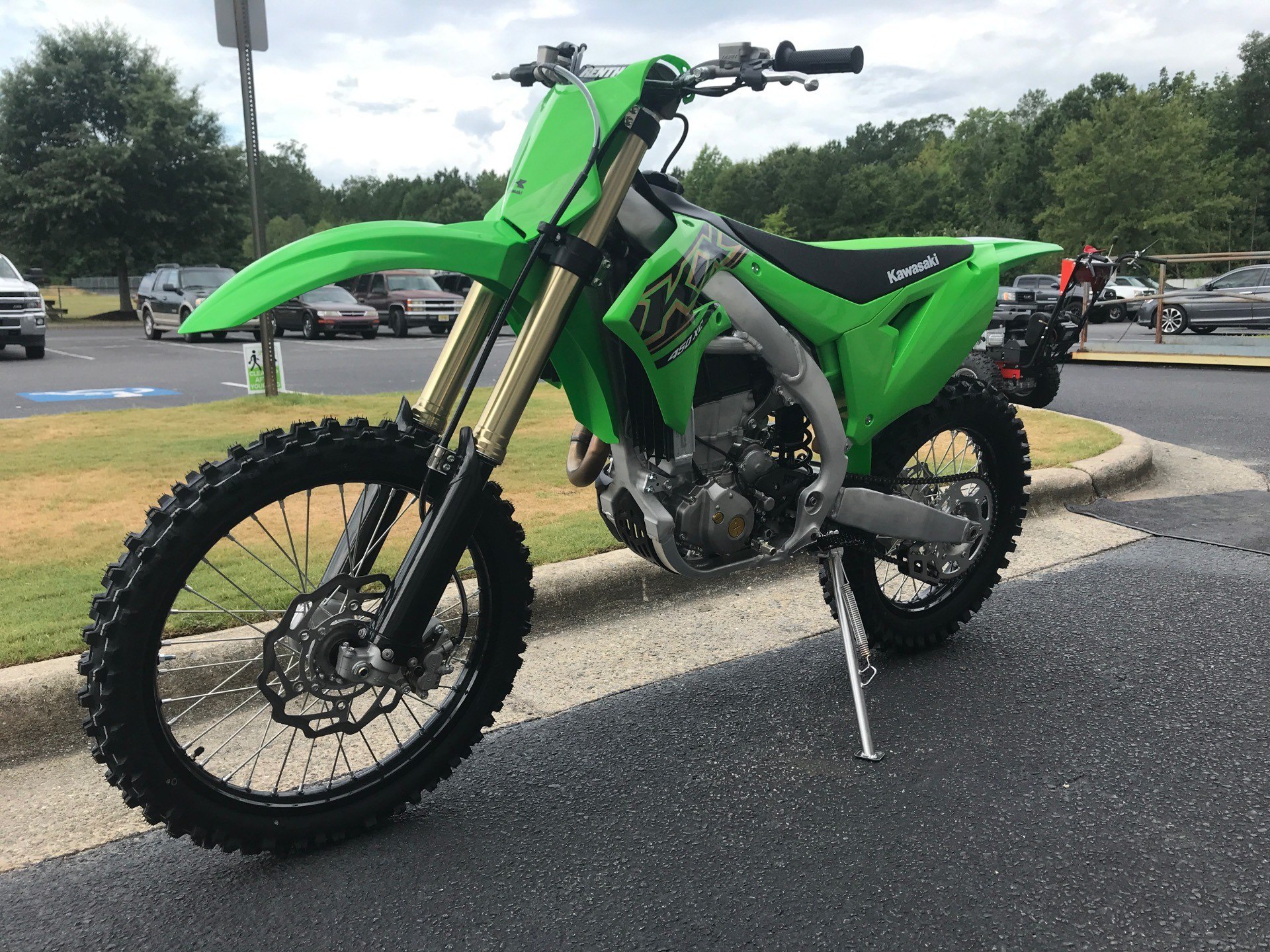 New 2021 Kawasaki KX 450X Motorcycles in Greenville, NC | Stock Number: N/A