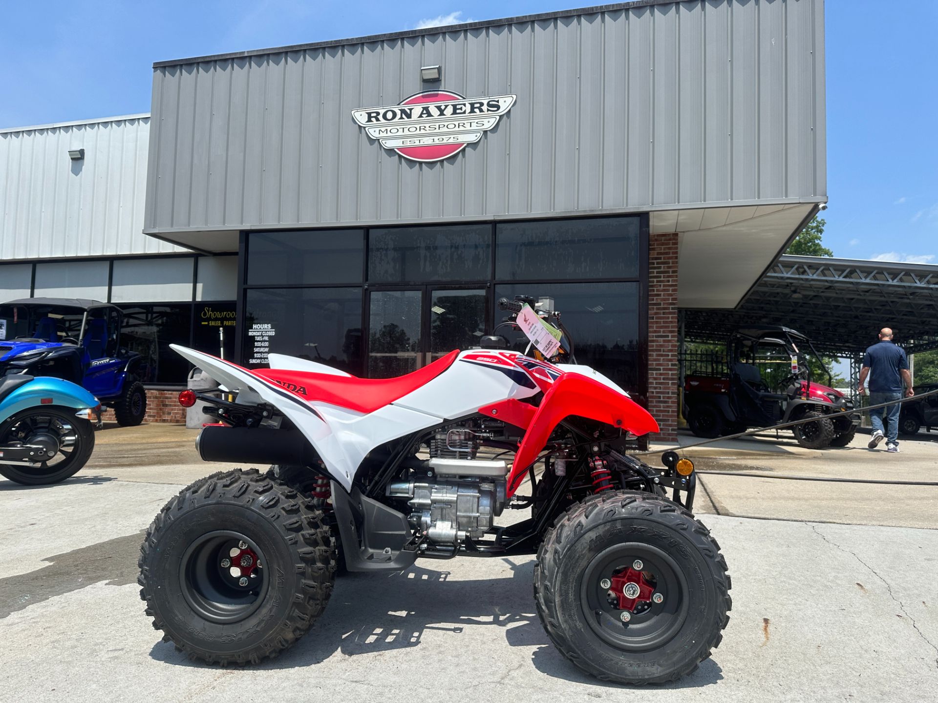 New 2024 Honda TRX250X ATVs in Greenville, NC Stock Number N/A