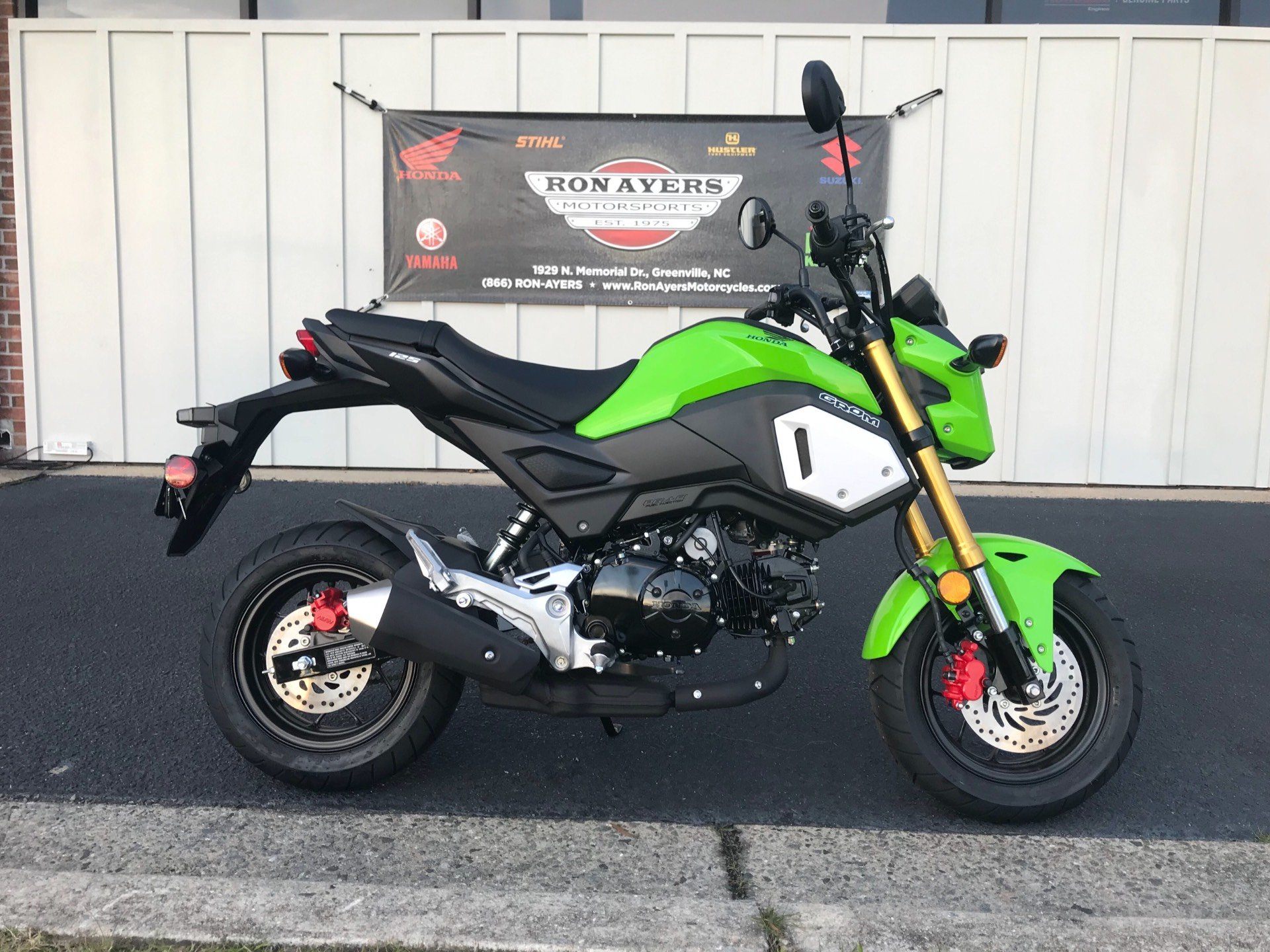 New 2019 Honda Grom Motorcycles In Greenville Nc Stock Number N A