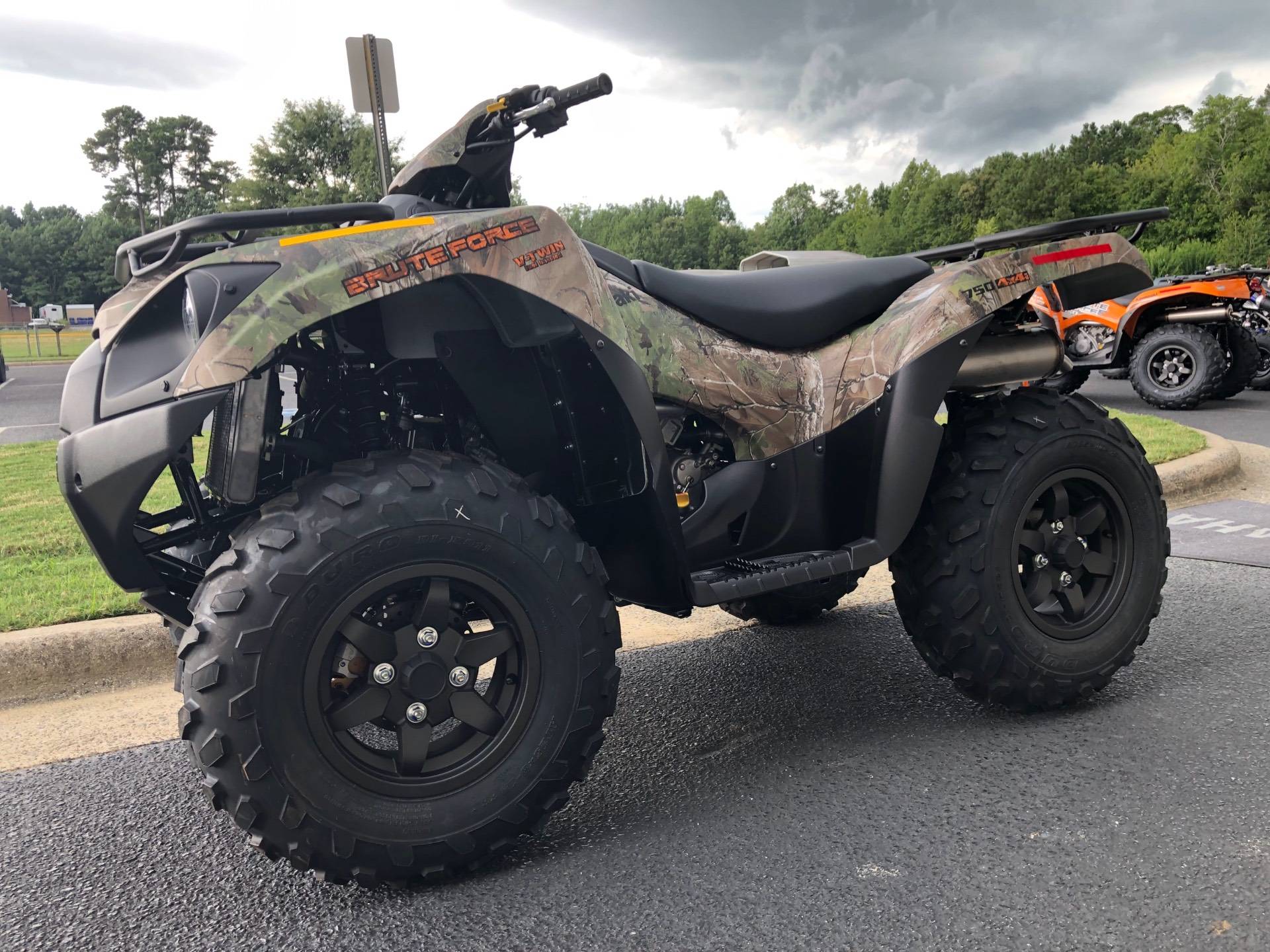 New 2021 Kawasaki Brute Force 750 4x4i EPS Camo ATVs in Greenville, NC