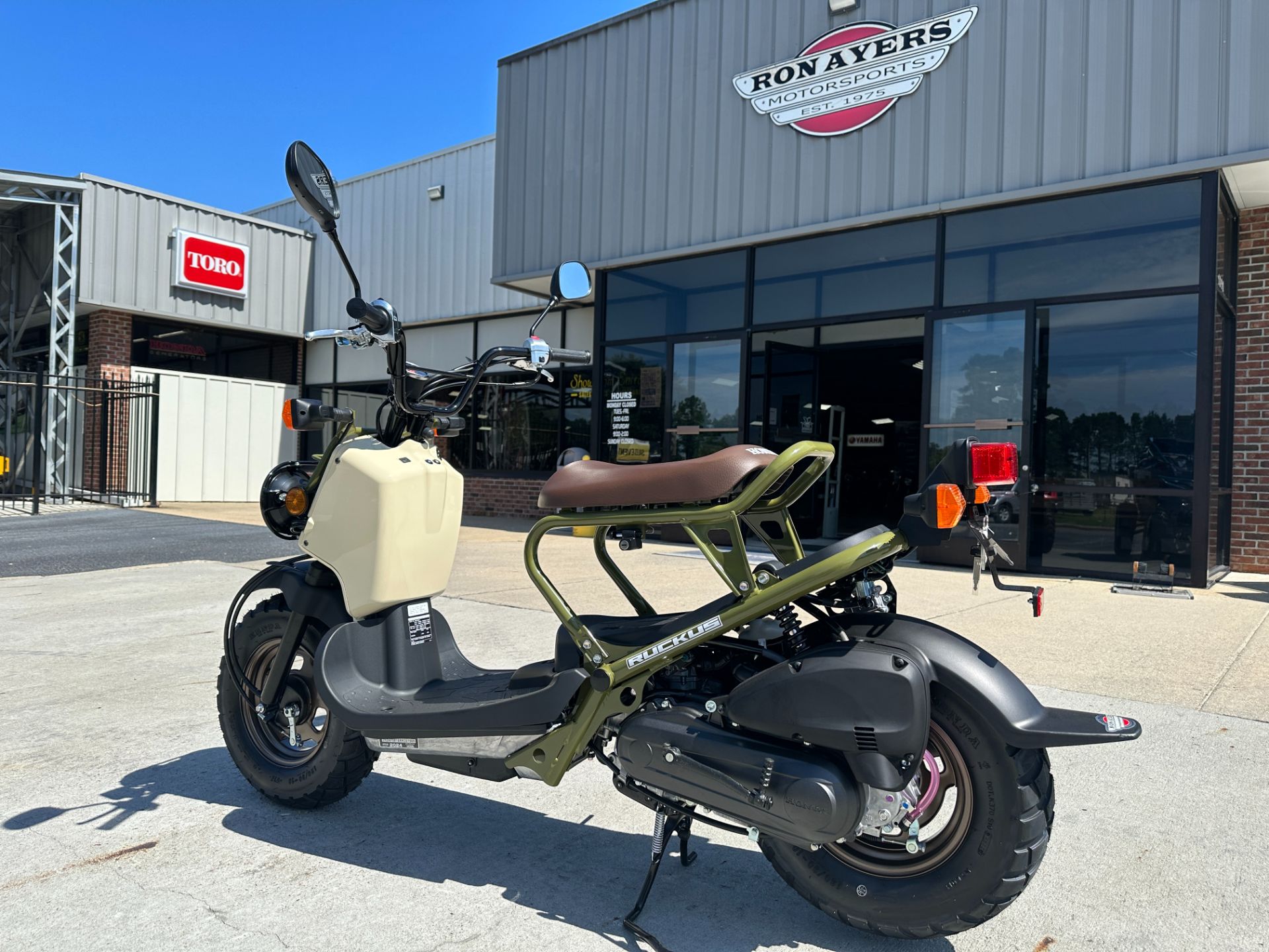 New 2024 Honda Ruckus Scooters in Greenville, NC Stock Number N/A