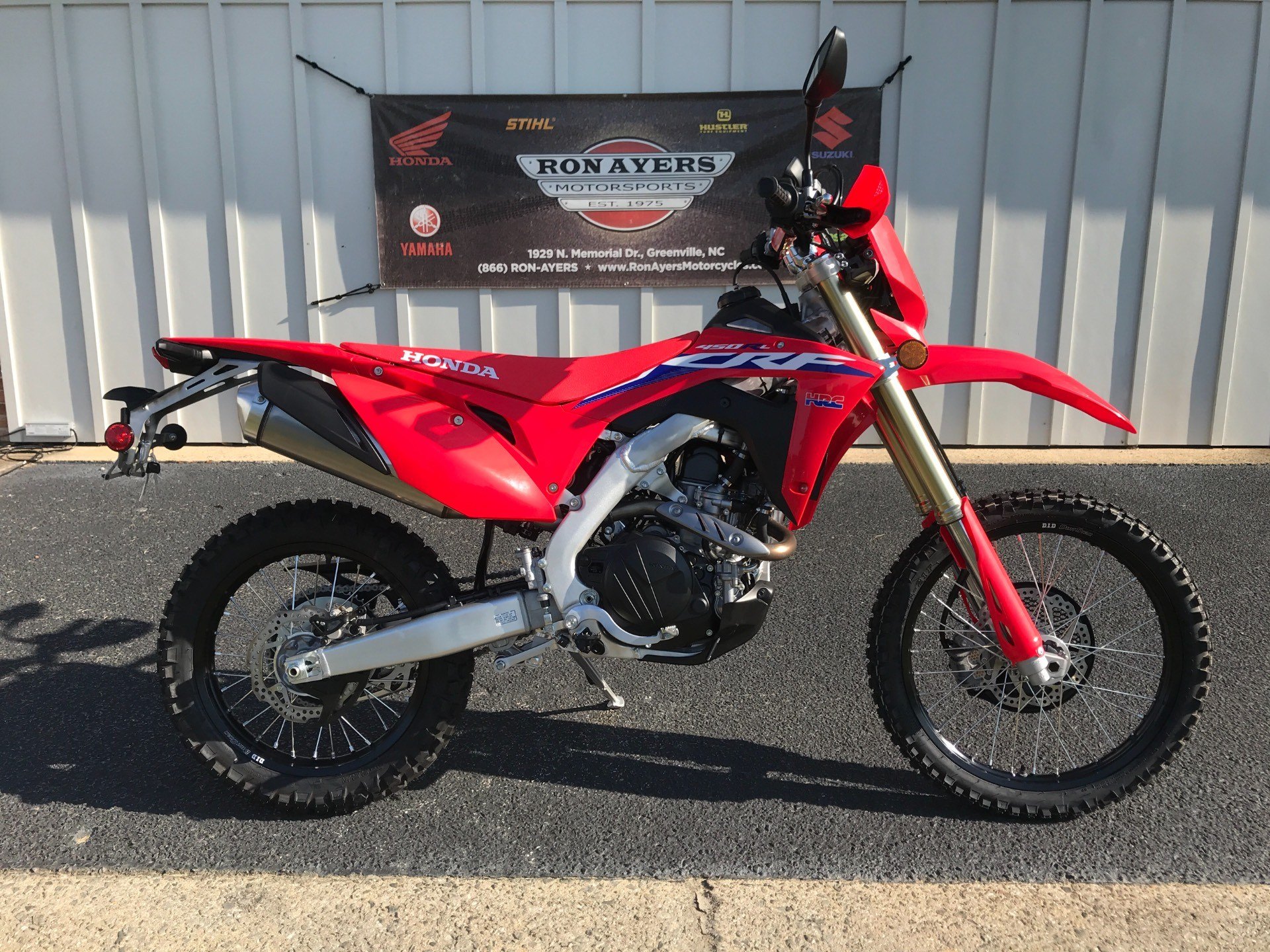 New 2021 Honda CRF450RL Motorcycles in Greenville, NC | Stock Number: N/A