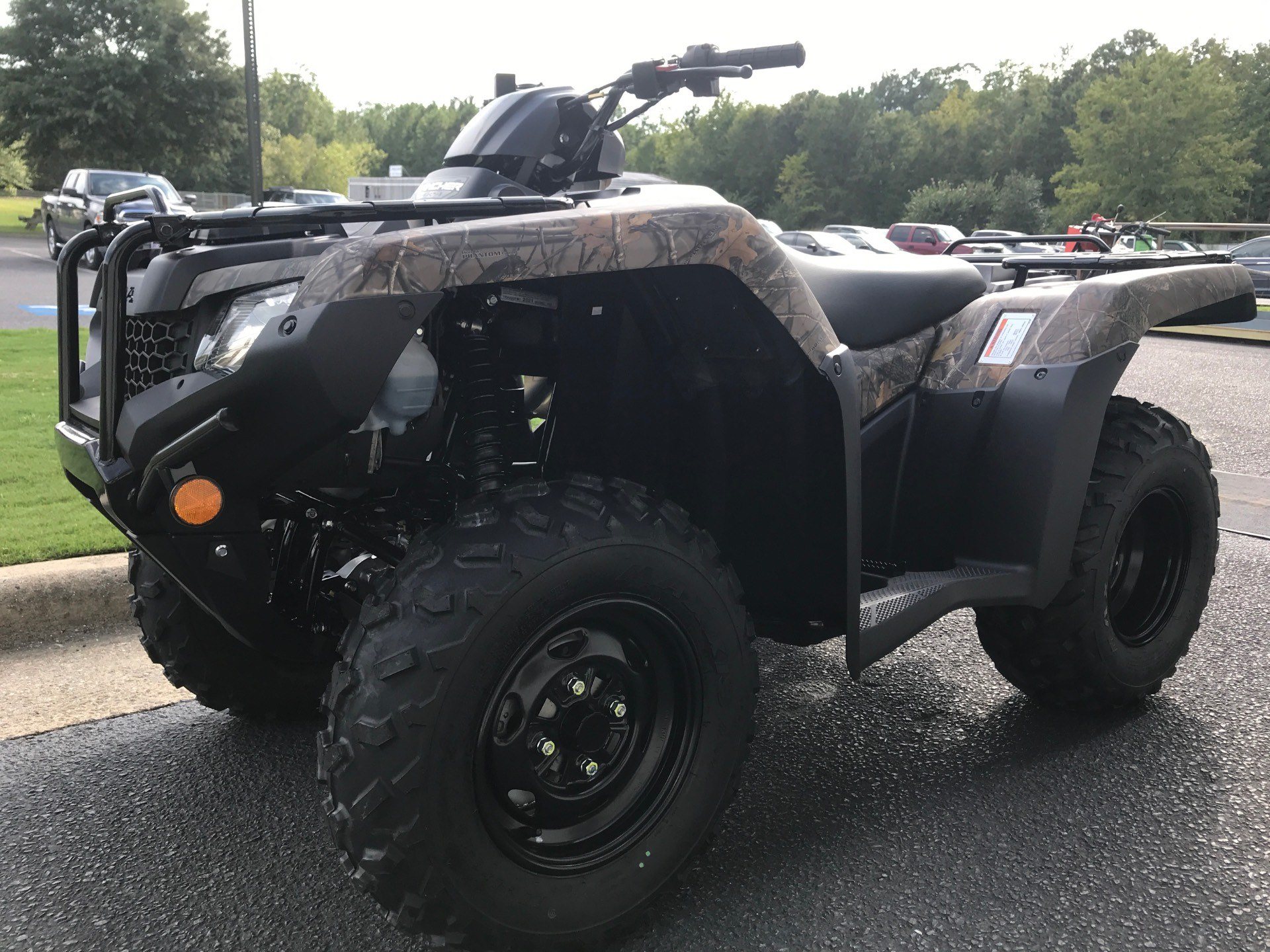 New 2021 Honda FourTrax Rancher 4x4 ATVs in Greenville, NC Stock