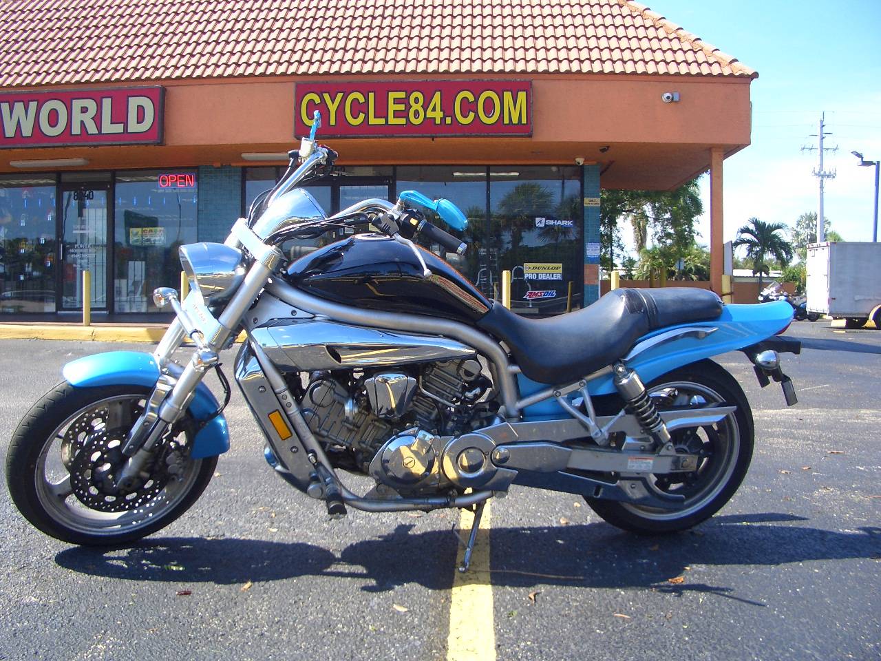 2006 Hyosung Gv650 Blue Motorcycles Fort Lauderdale Florida 60mkf