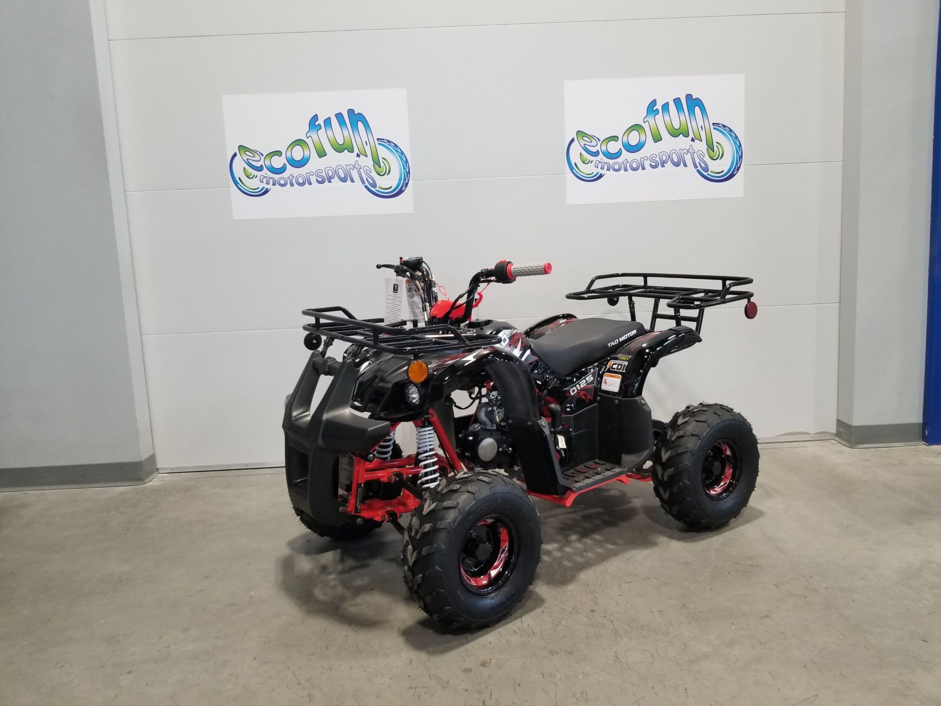 2023 Tao Motor Black Trooper 125 Youth ATV in Forest Lake, Minnesota - Photo 2