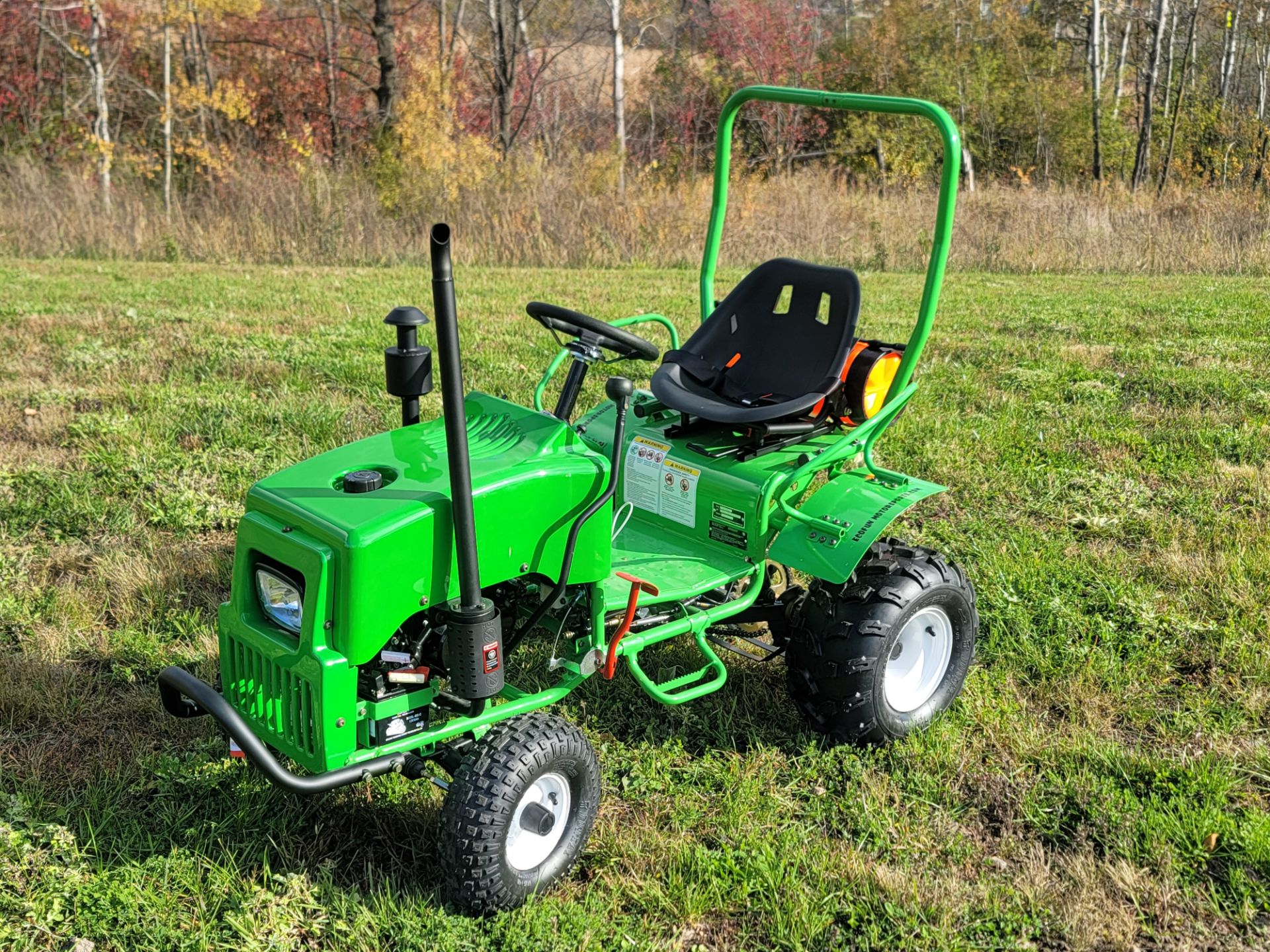 2023 Massimo Motor Sports LLC Green 125cc Mini Tractor in Forest Lake, Minnesota - Photo 5