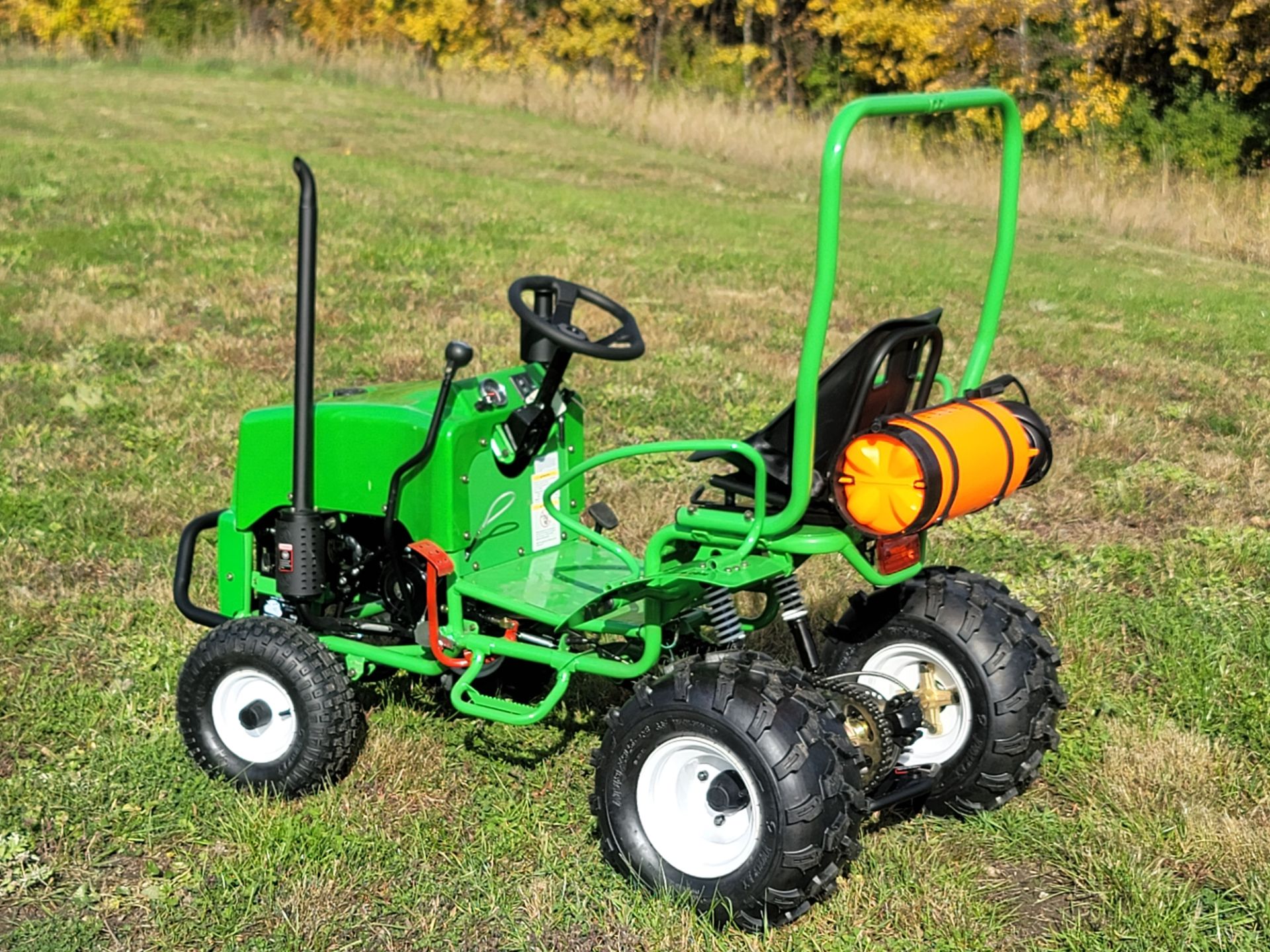 2023 Massimo Motor Sports LLC Green 125cc Mini Tractor in Forest Lake, Minnesota - Photo 6