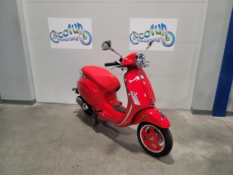 2024 Vespa Primavera 150 Red in Forest Lake, Minnesota - Photo 1