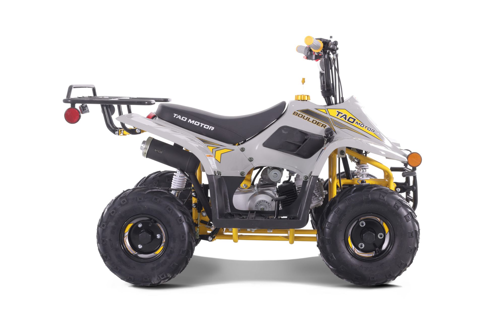 2023 Tao Motor Yellow Scout 110 Youth ATV in Forest Lake, Minnesota