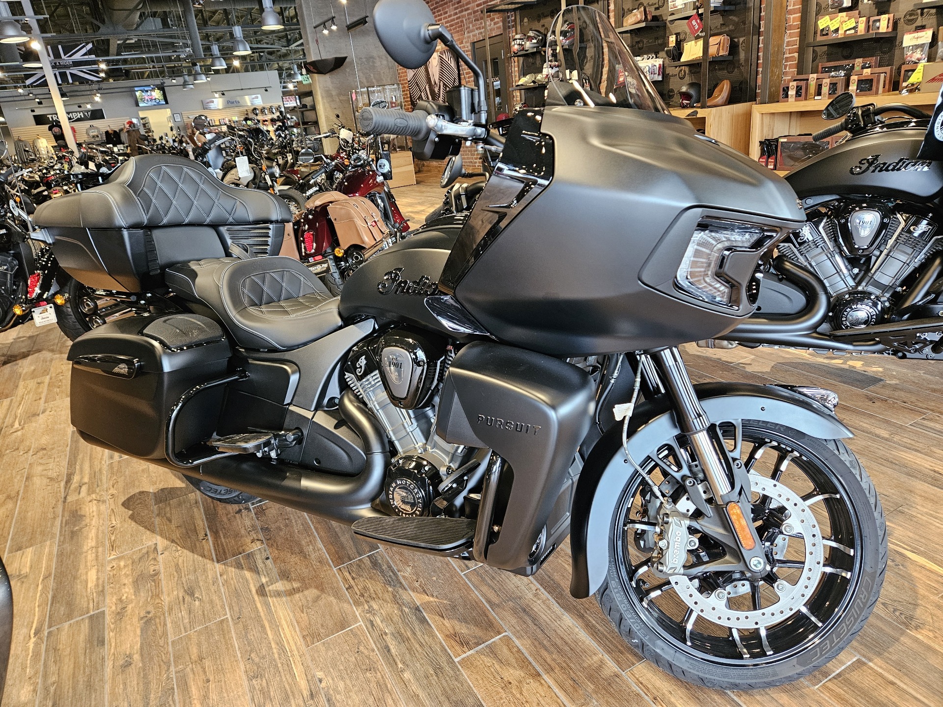 2024 Indian Motorcycle Pursuit® Dark Horse® with PowerBand Audio Package in Bristol, Virginia - Photo 1