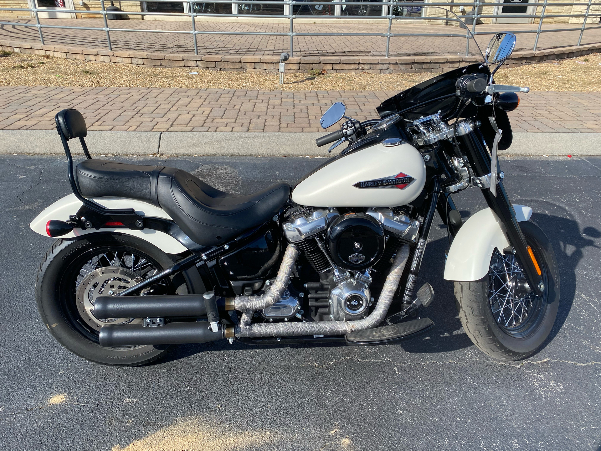 2018 softail slim exhaust