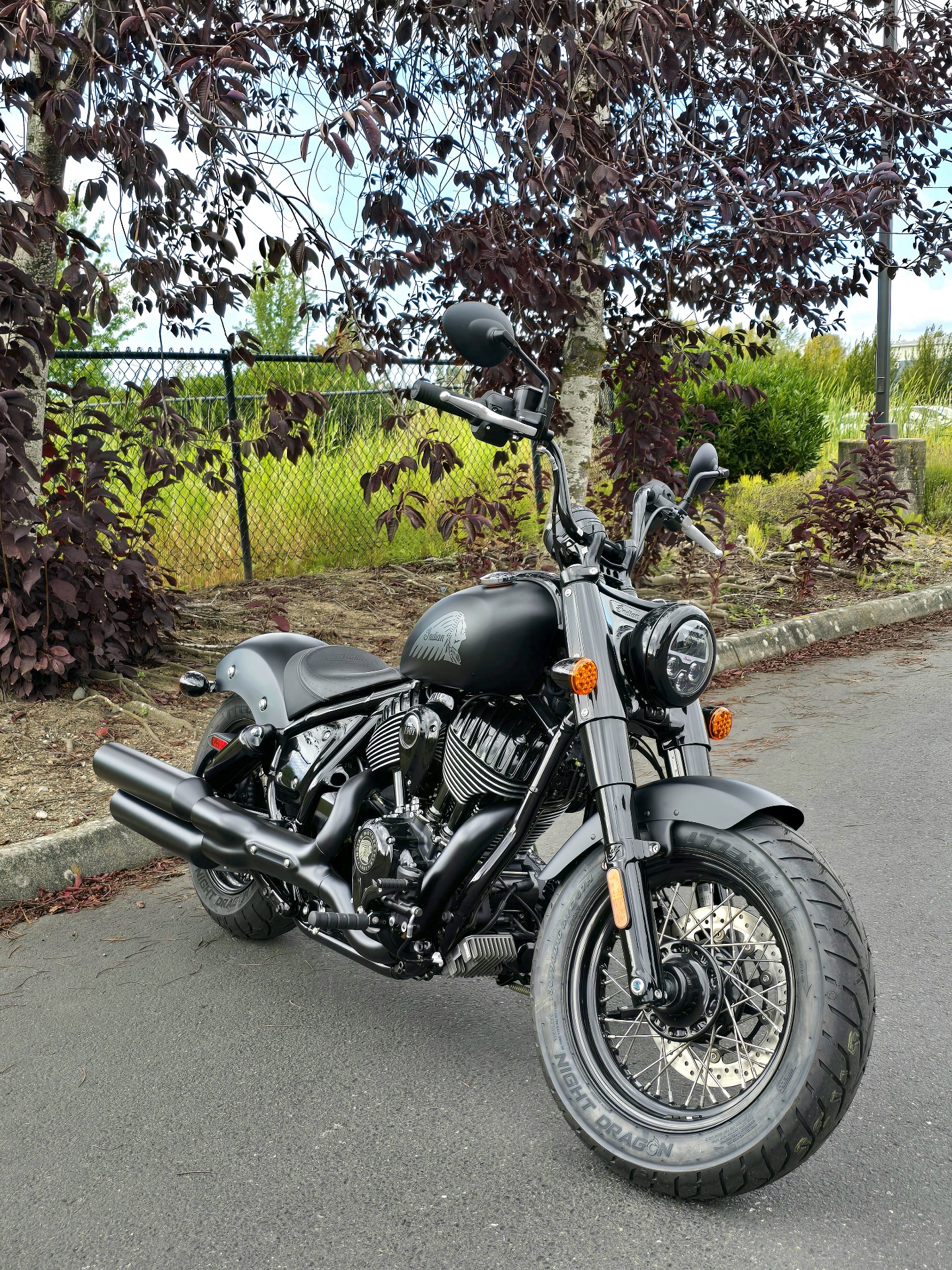 2024 Indian Motorcycle Chief Bobber Dark Horse® in Ferndale, Washington - Photo 1