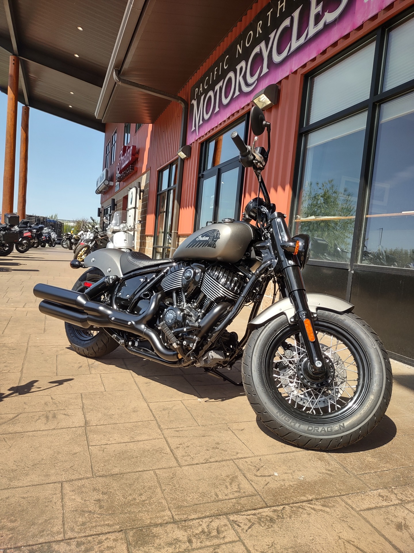 2023 Indian Motorcycle Chief Bobber Dark Horse® in Ferndale, Washington - Photo 1