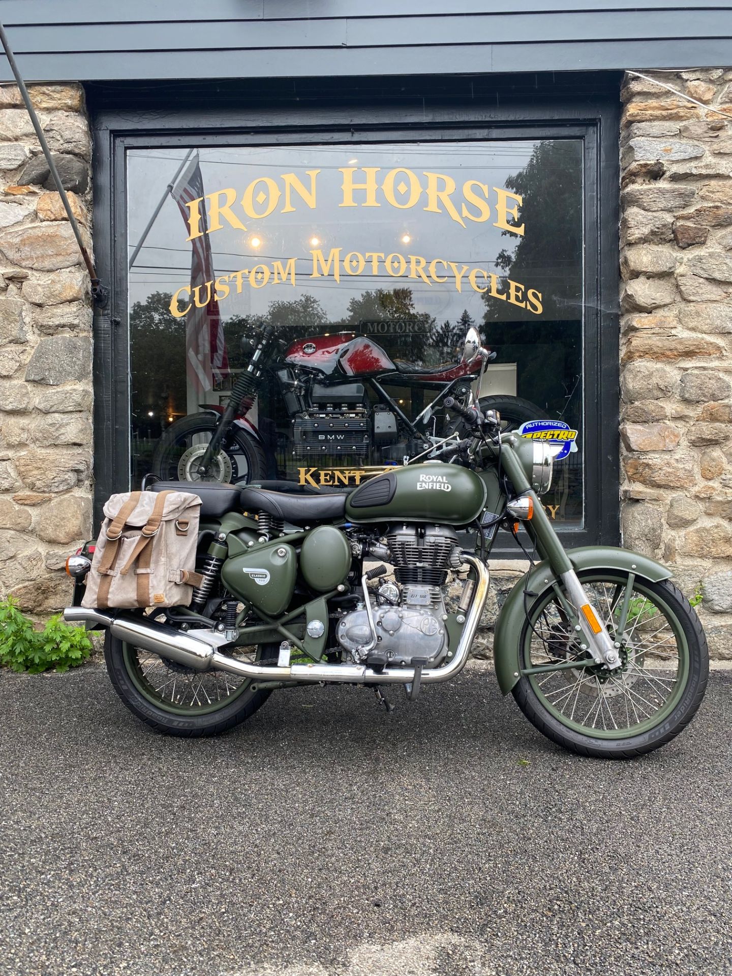 2019 Royal Enfield C500 Military in Kent, Connecticut