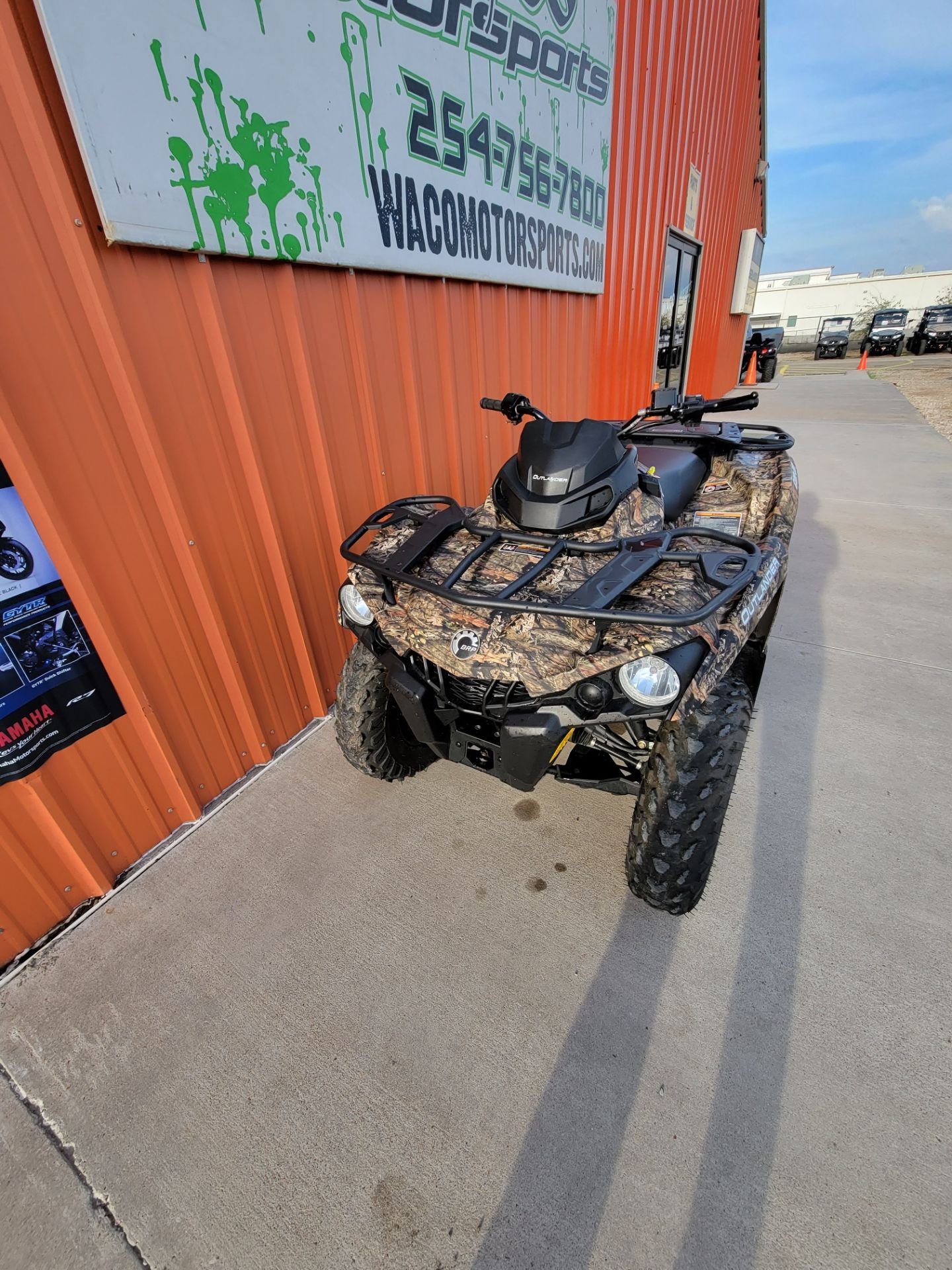 2019 Can-Am Outlander Mossy Oak Hunting Edition 450 in Waco, Texas - Photo 2