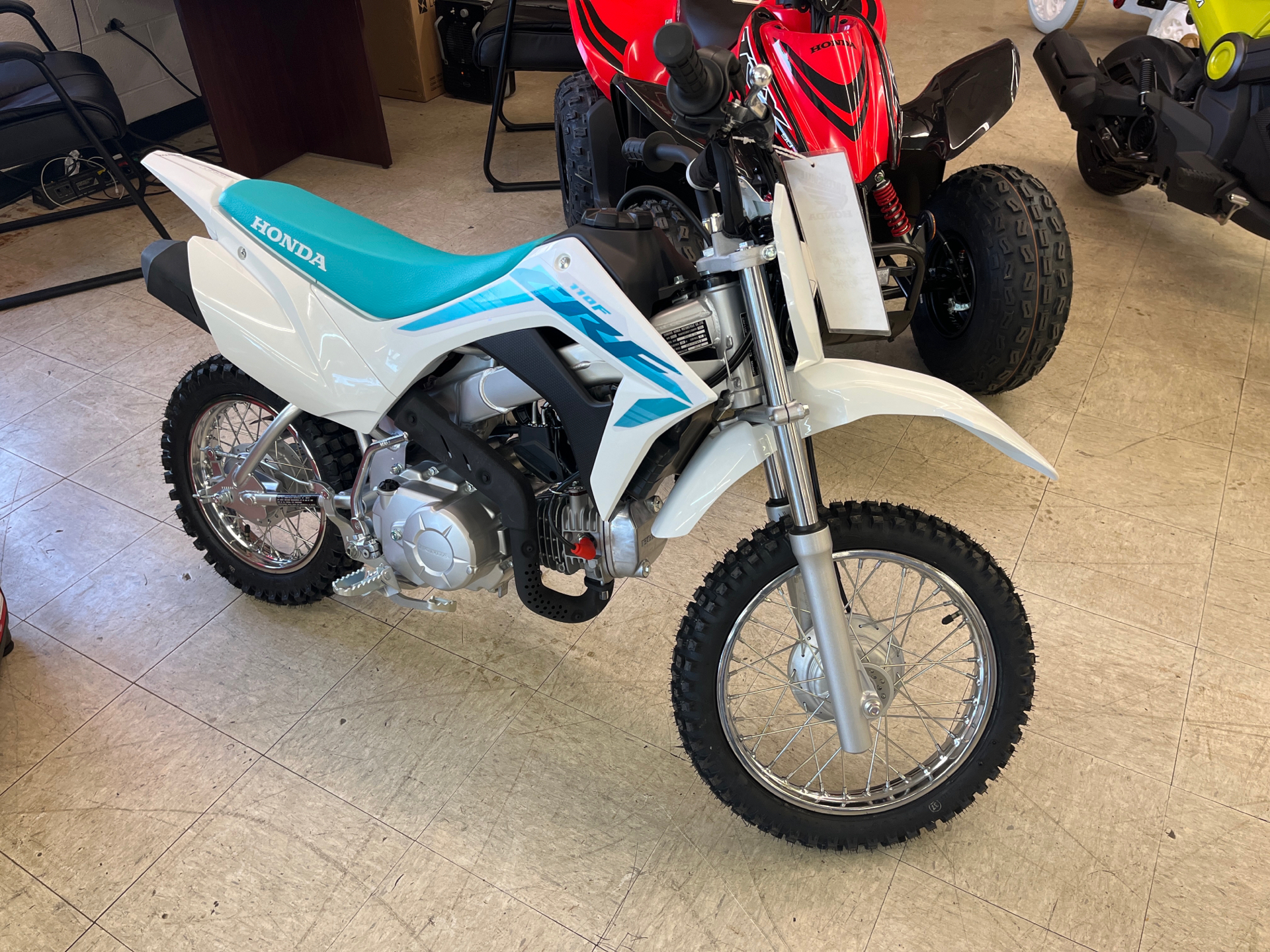 2023 Honda CRF110F in Greeneville, Tennessee - Photo 1