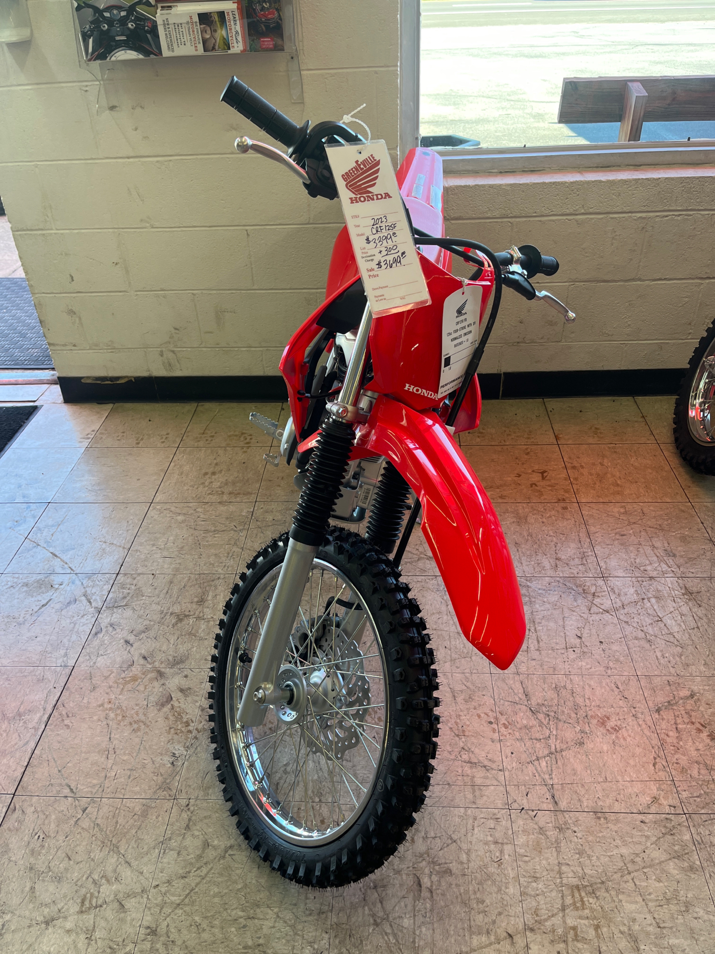 2023 Honda CRF125F in Greeneville, Tennessee - Photo 2
