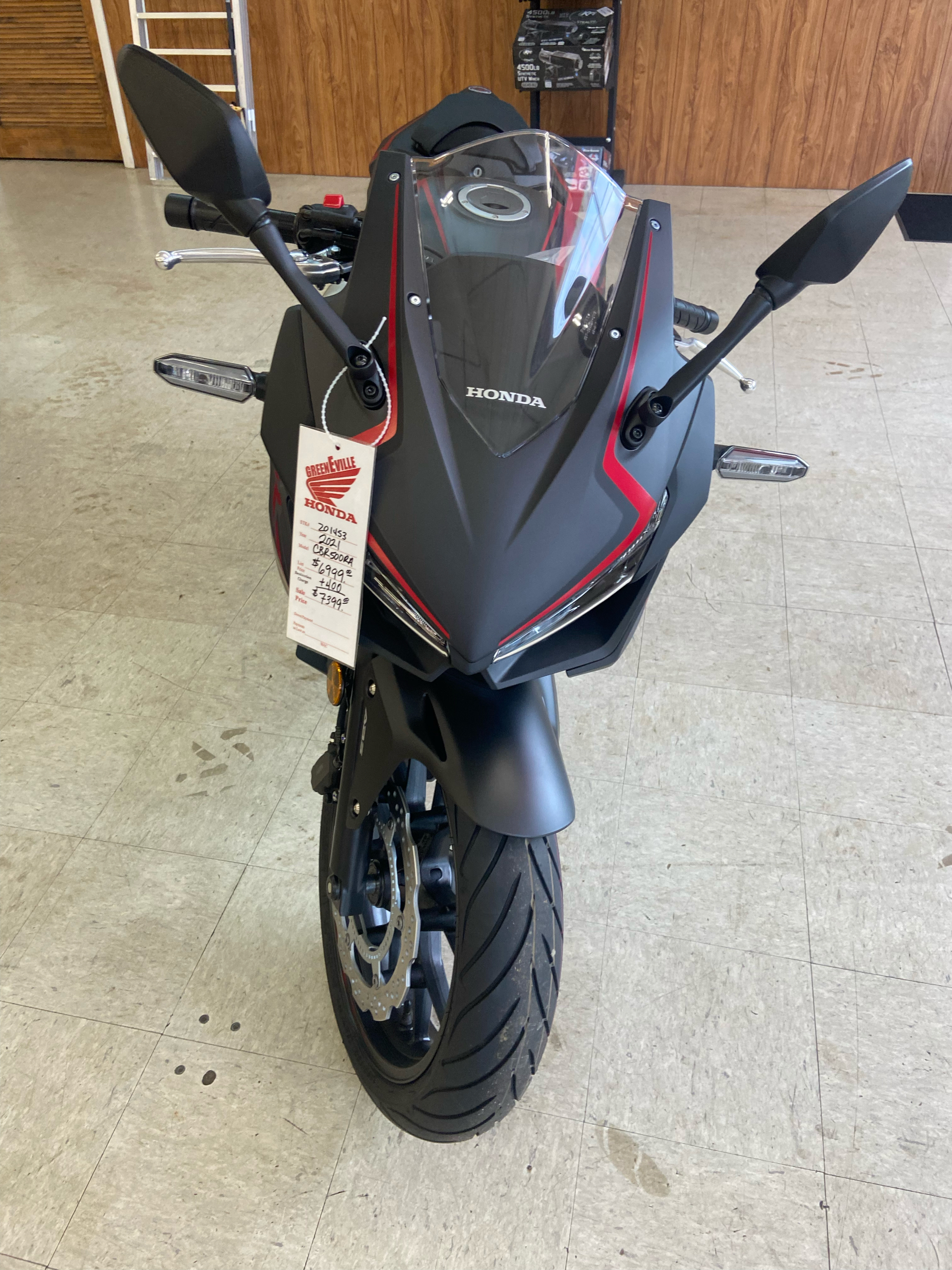 2021 Honda CBR500R ABS in Greeneville, Tennessee - Photo 4