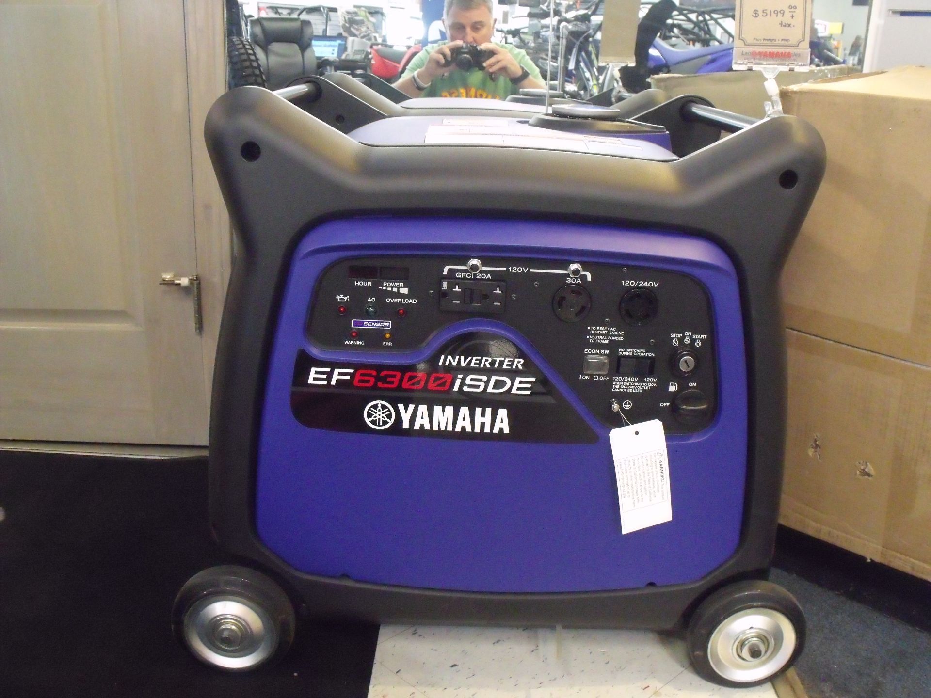 Yamaha EF6300iSDE in Carroll, Ohio
