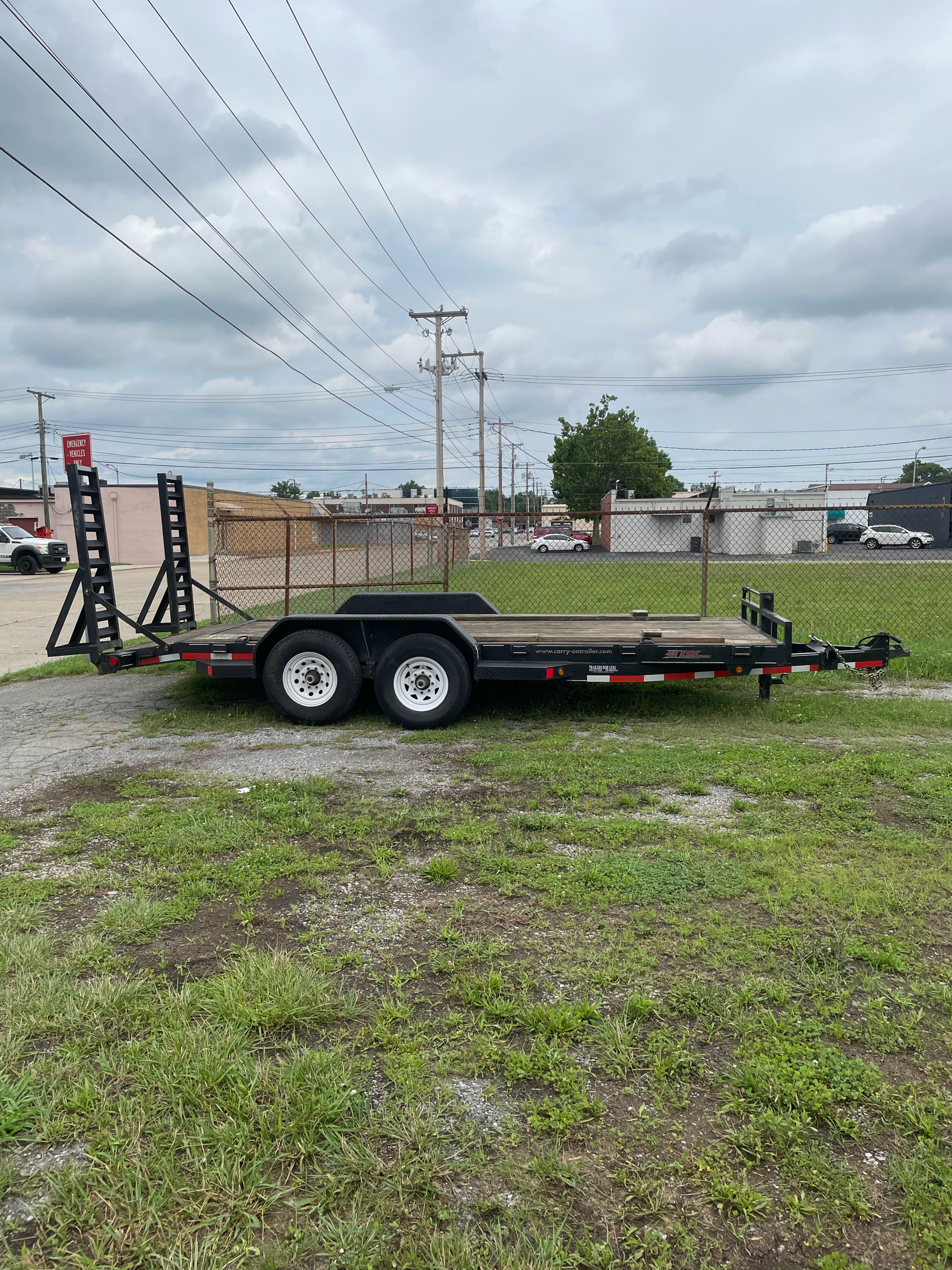 2011 Carry-On Trailers 7X18HDLAND - 10,000 lbs. GVWR Tandem Wood Floor in Kingsport, Tennessee - Photo 1