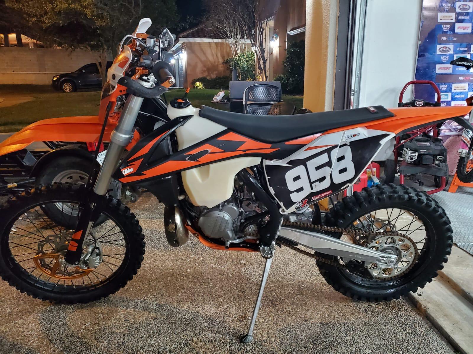 2018 Ktm 300 Xc-w For Sale Laredo, Tx : 256672