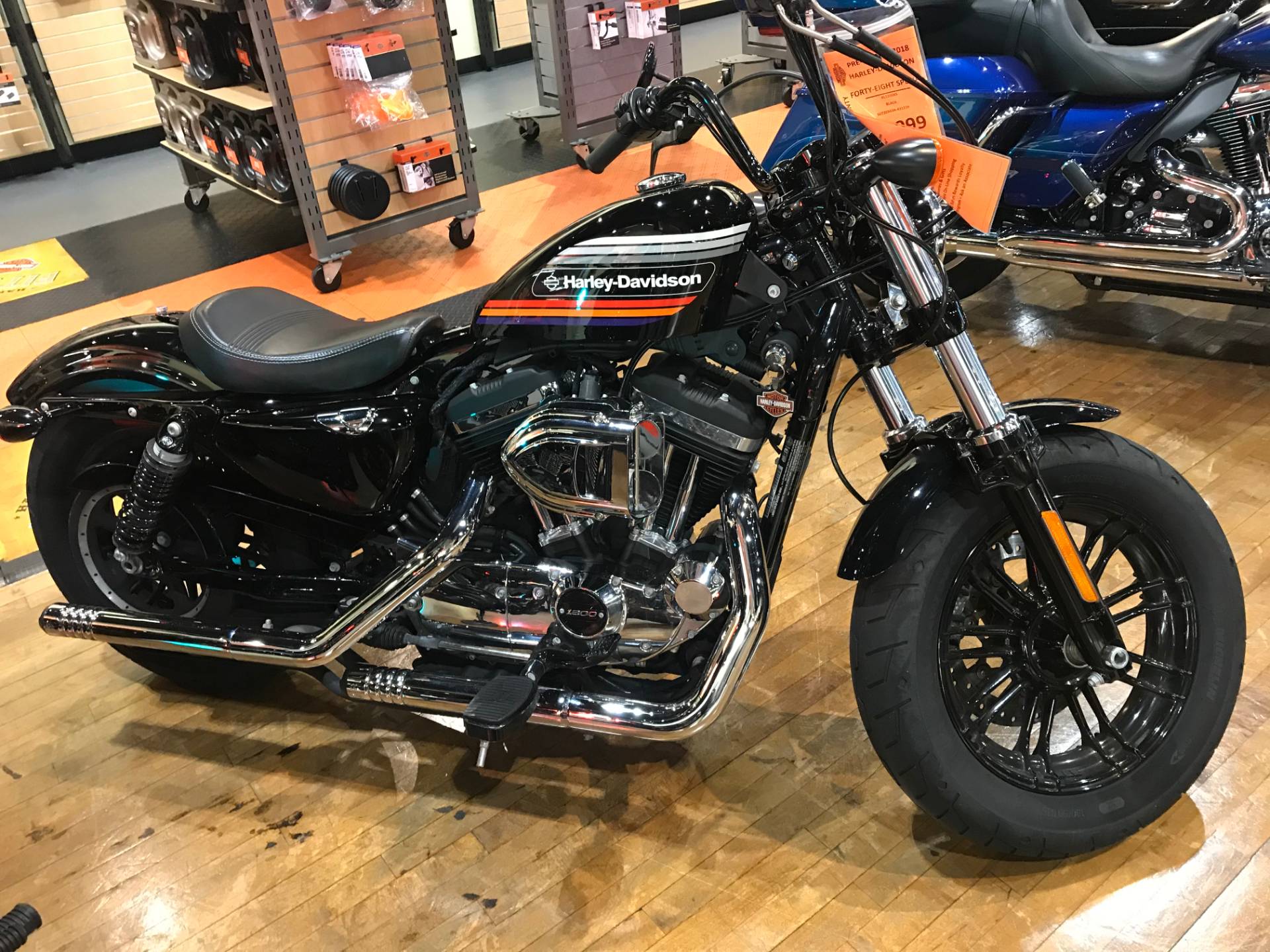 Used 2018 Harley Davidson Sportster 48 Special Vivid Black Motorcycles In Lakewood Nj S0720343a