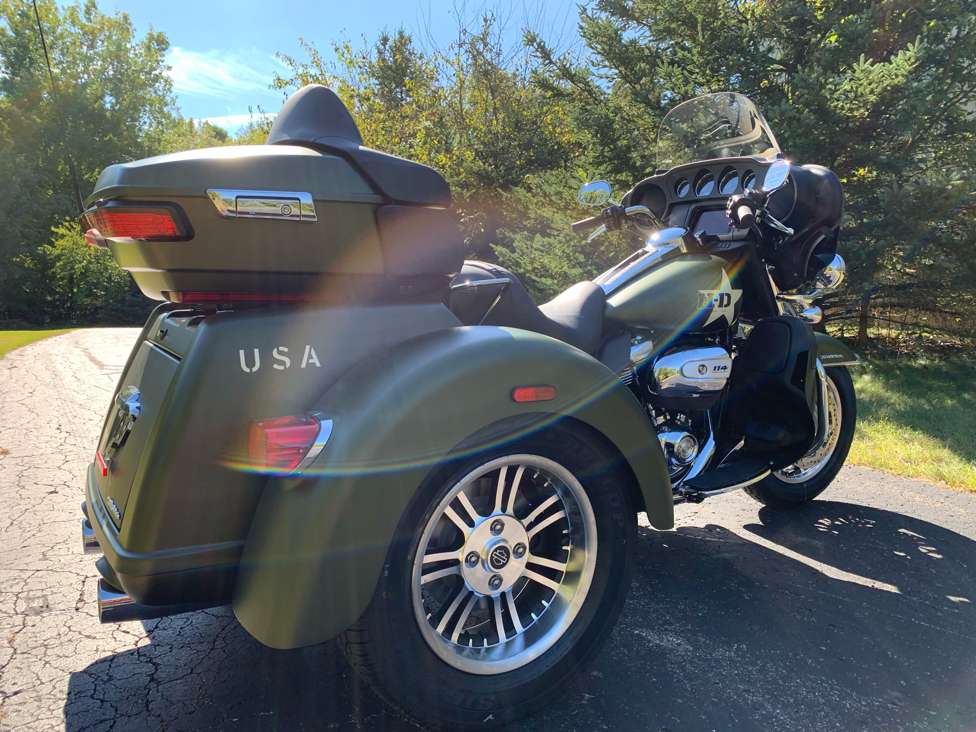 2022 Harley-Davidson Tri Glide Ultra (G.I. Enthusiast Collection) in Portage, Michigan - Photo 11