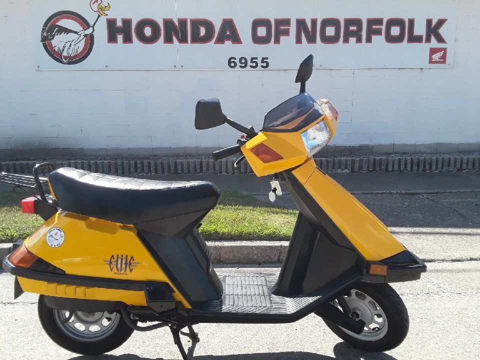 Væsen cache træner 2001 Honda Elite 80 Yellow Scooters Norfolk Virginia C2221