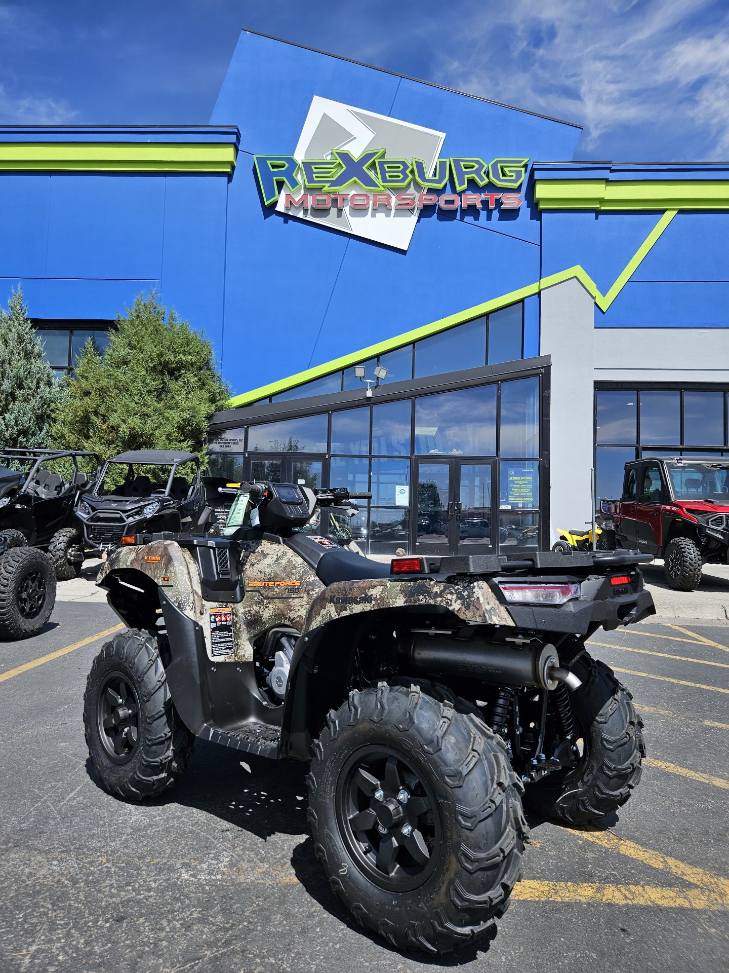 2024 Kawasaki Brute Force 750 LE EPS Camo in Rexburg, Idaho - Photo 4