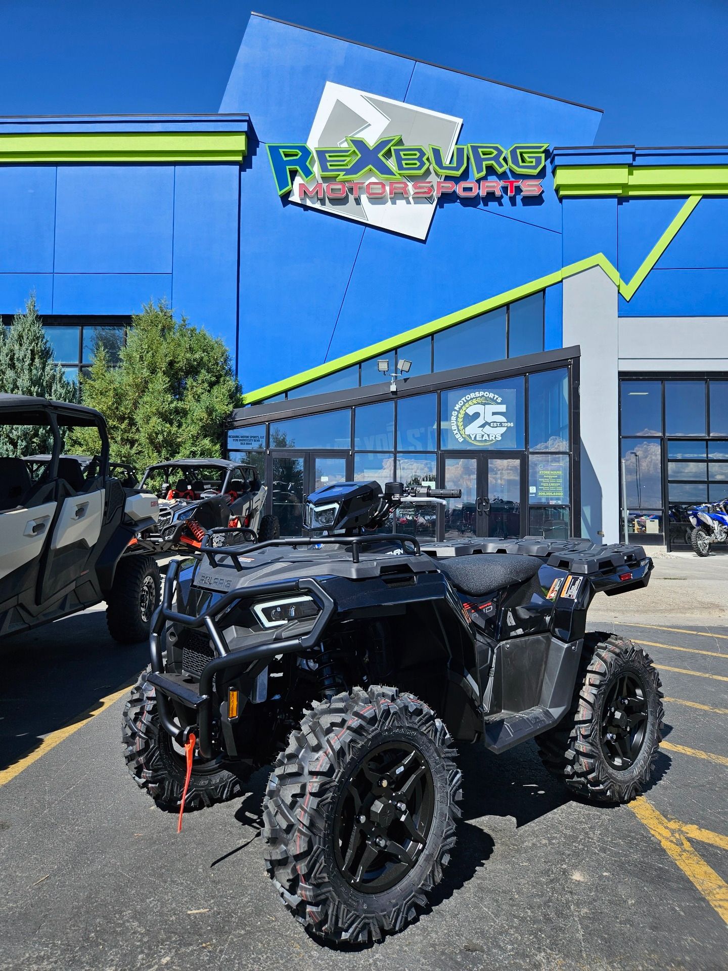 New 2024 Polaris Sportsman 570 Trail ATVs in Rexburg ID A40006 Onyx