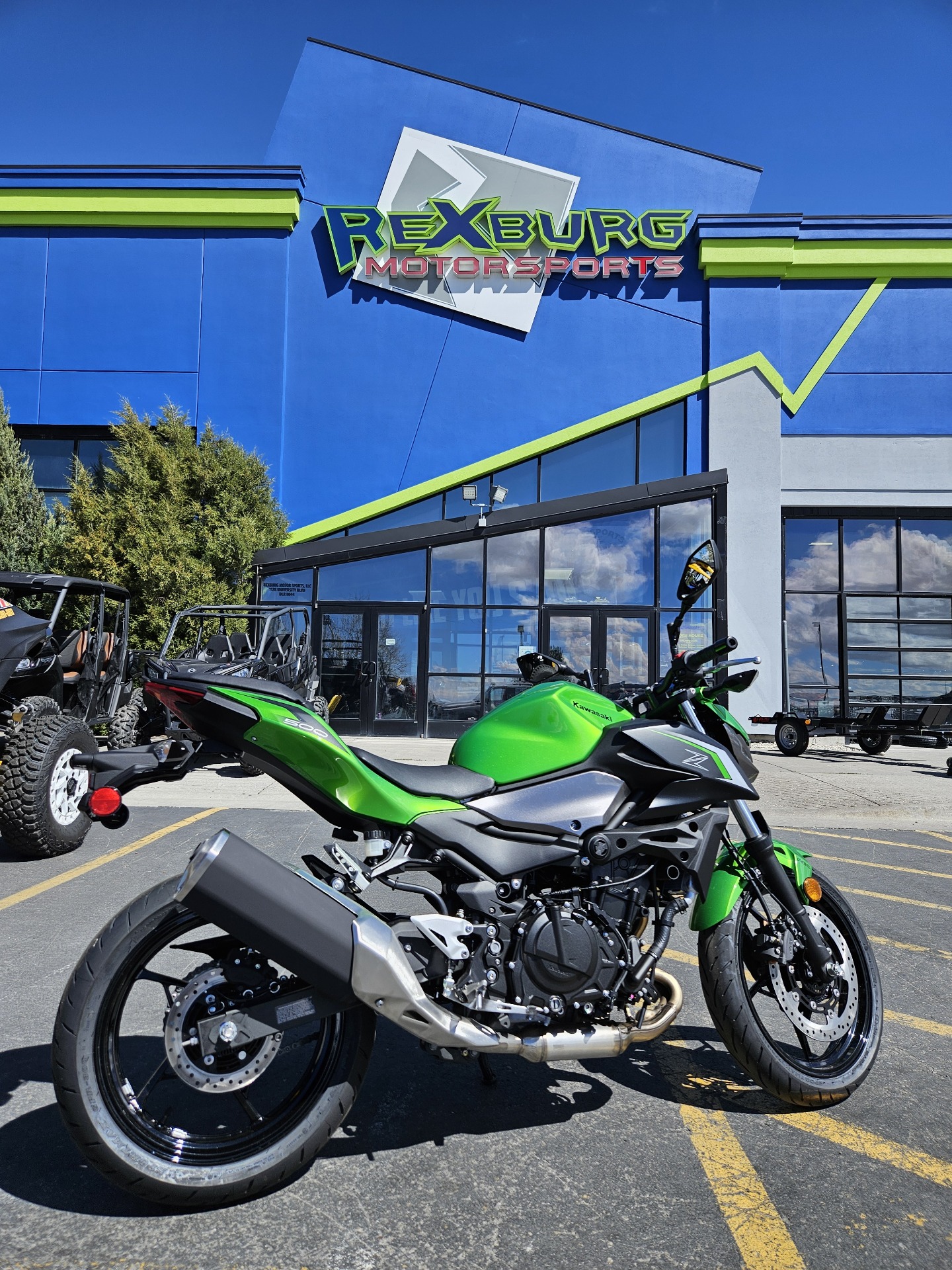 2024 Kawasaki Z500 ABS in Rexburg, Idaho - Photo 3