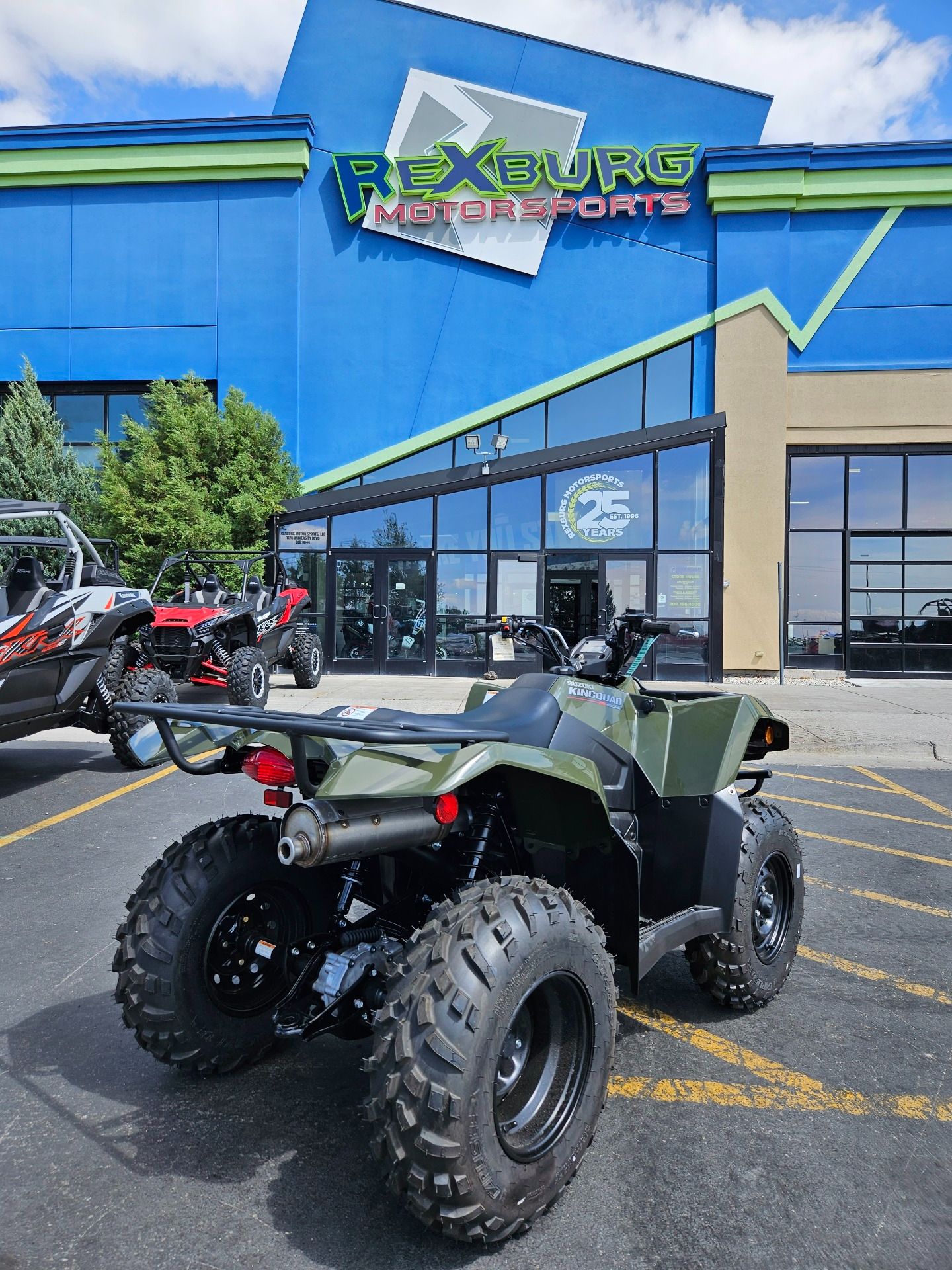 2024 Suzuki KingQuad 400ASi in Rexburg, Idaho - Photo 3