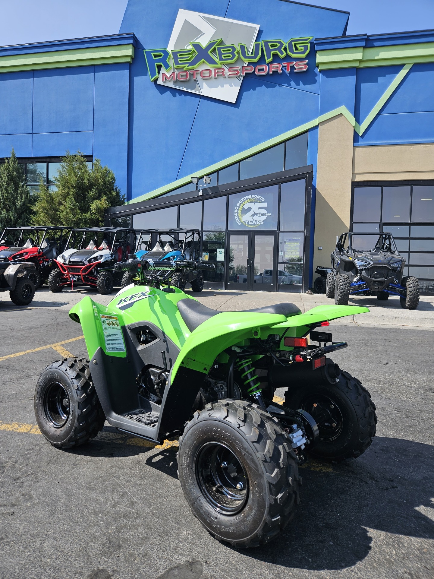 2023 Kawasaki KFX 50 in Rexburg, Idaho - Photo 4