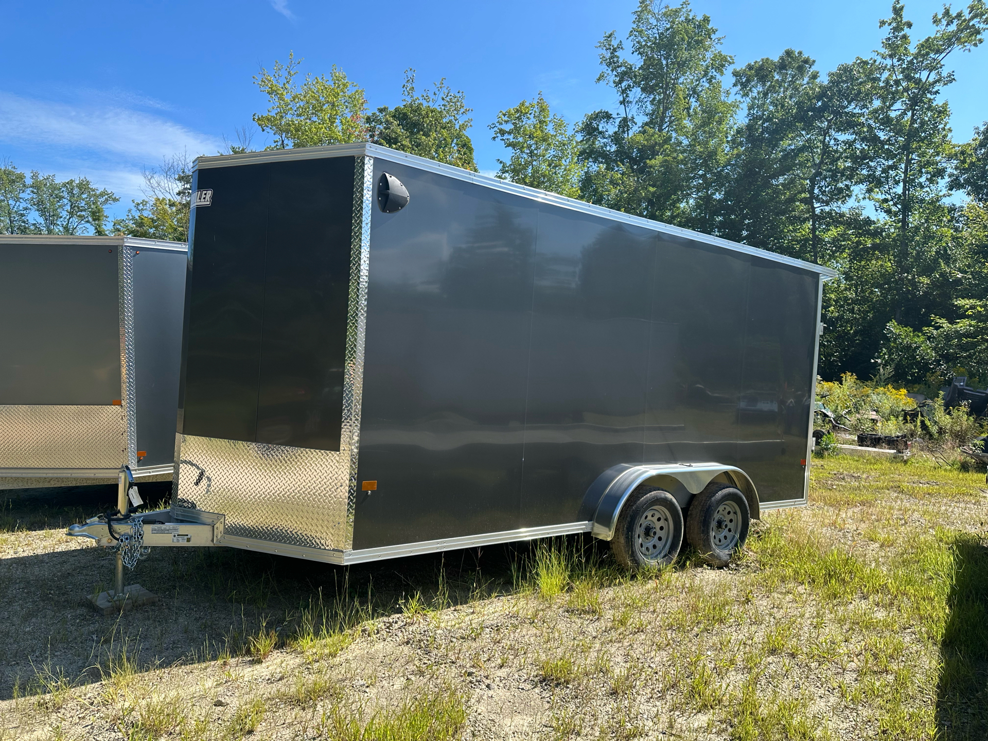 2024 Alcom Trailer EZEC7.4X16IF in Hillsboro, New Hampshire - Photo 1