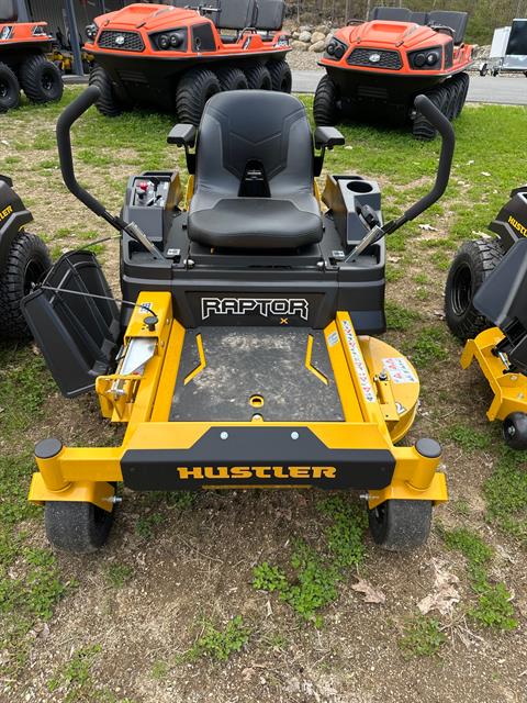 2023 Hustler Turf Equipment Raptor X 42 in. Kawasaki FR600 18 hp in Hillsboro, New Hampshire - Photo 1