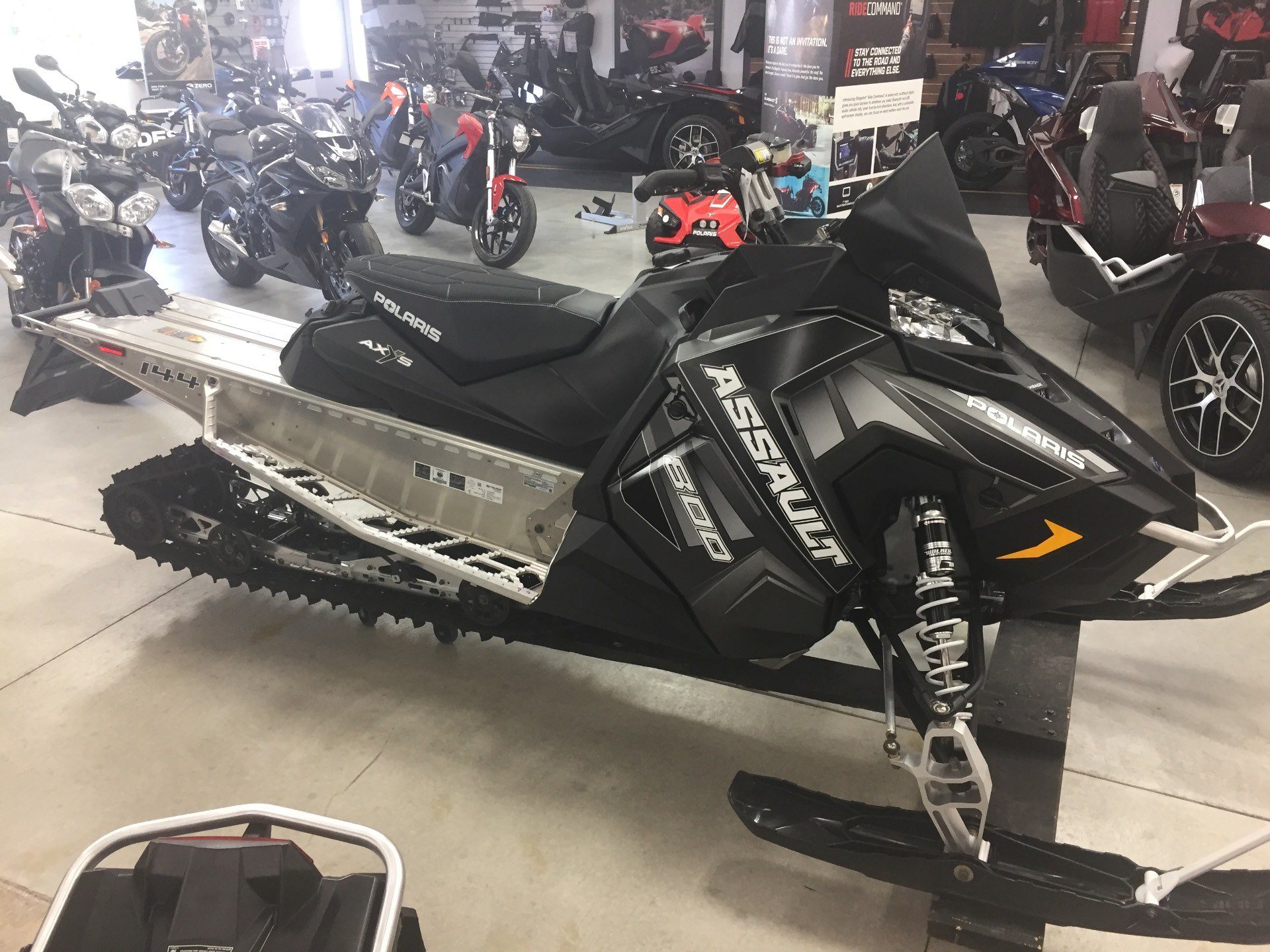 New 2018 Polaris 800 Switchback Assault 144 ES Snowmobiles In