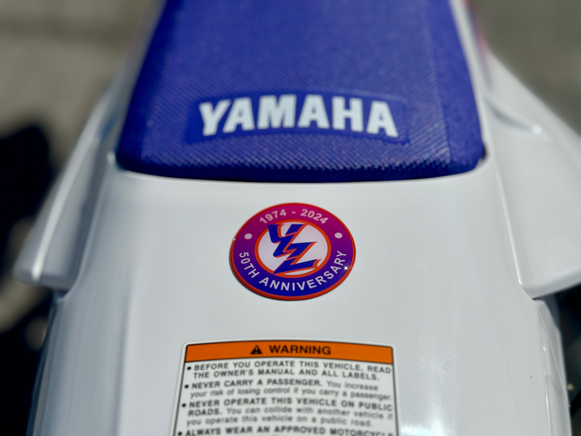 2024 Yamaha YZ450F 50th Anniversary Edition in Panama City, Florida - Photo 14