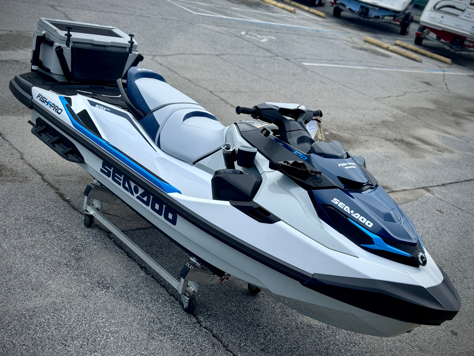 2024 Sea-Doo FishPro Sport 170 + iDF iBR Sound System in Panama City, Florida - Photo 1