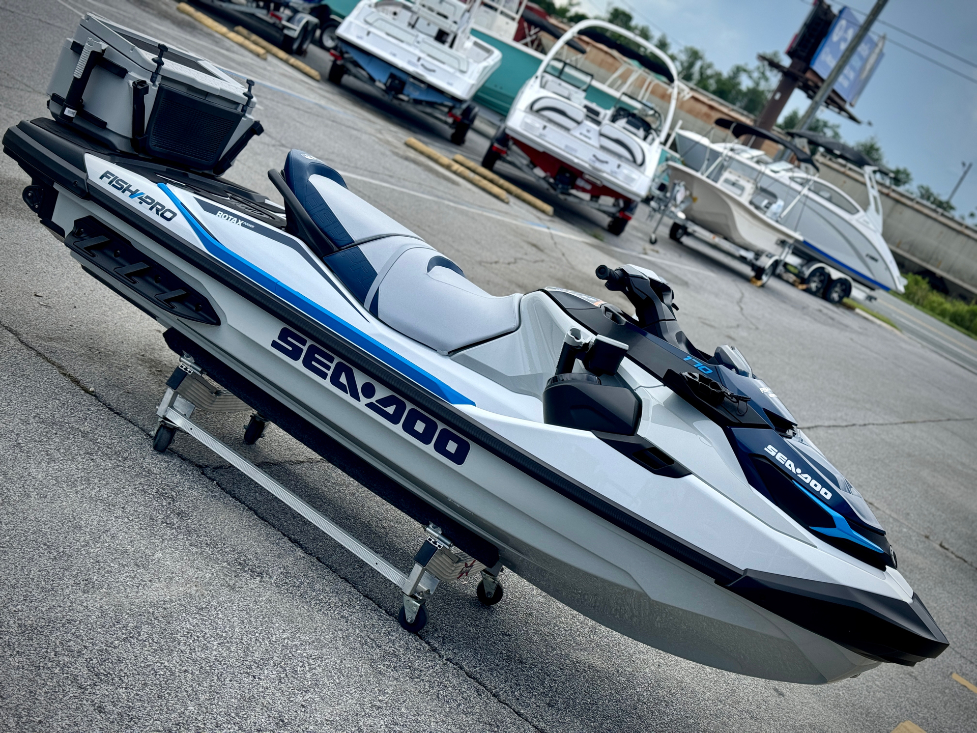 2024 Sea-Doo FishPro Sport 170 + iDF iBR Sound System in Panama City, Florida - Photo 2