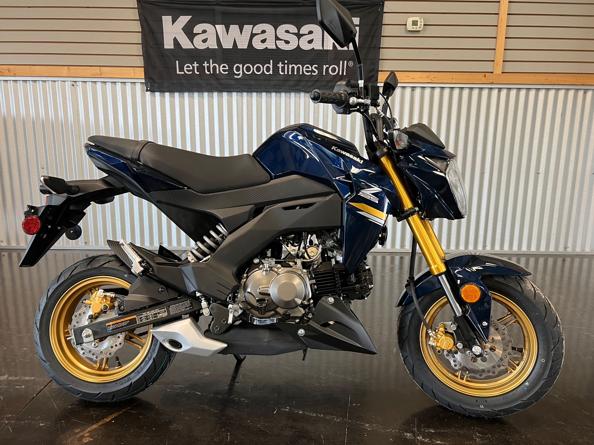 2023 Kawasaki Z125 Pro in Panama City, Florida - Photo 1