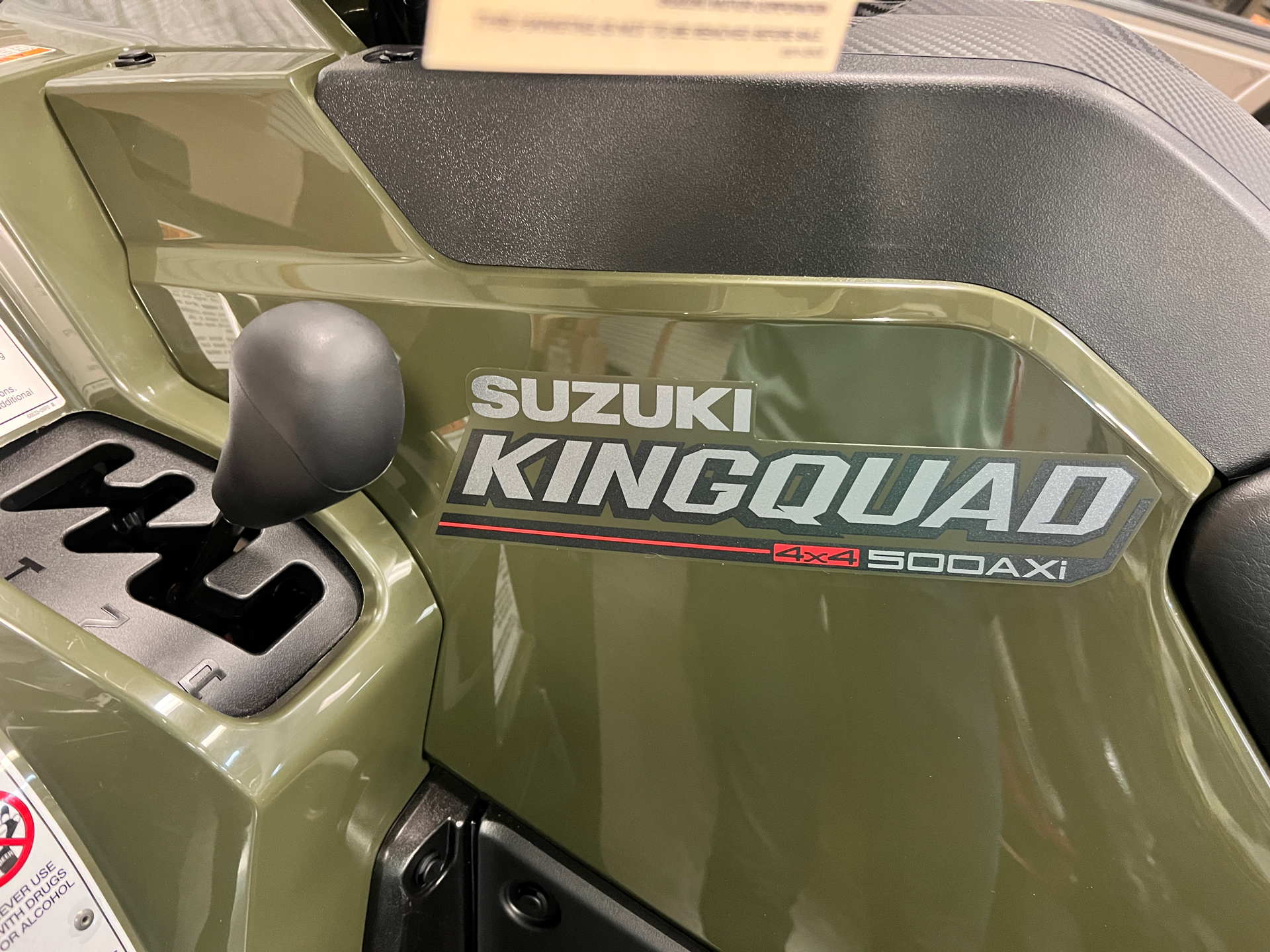 2023 Suzuki KingQuad 500AXi Power Steering in Panama City, Florida - Photo 4