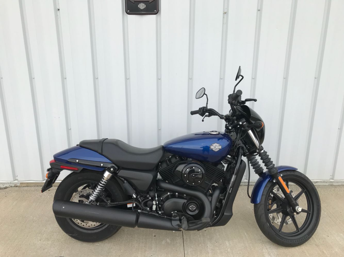 New 2016 Harley Davidson Street 500 Superior Blue Motorcycles In Osceola Ia 500947