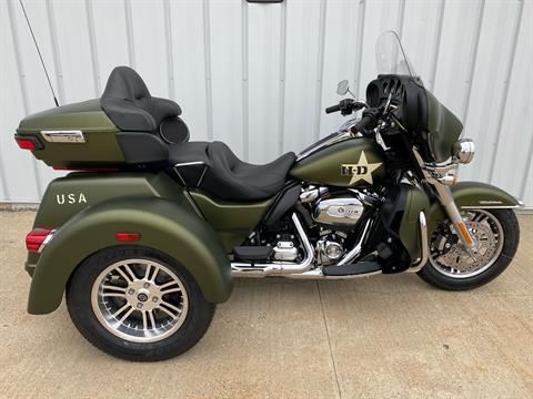 2022 Harley-Davidson Tri Glide Ultra (G.I. Enthusiast Collection) in Osceola, Iowa