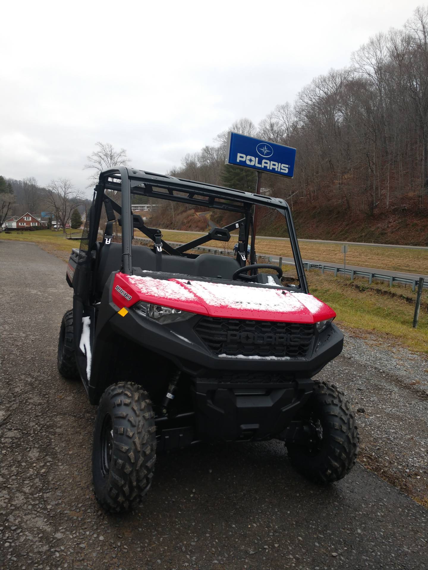 New 2021 Polaris Ranger 1000 Utility Vehicles In Pound Va N A Solar Red