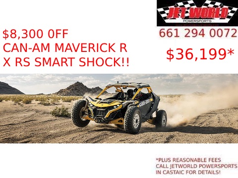 2024 Can-Am Maverick R X RS with Smart-Shox in Castaic, California