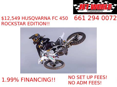 2024 Husqvarna FC 450 Rockstar Edition in Castaic, California - Photo 1