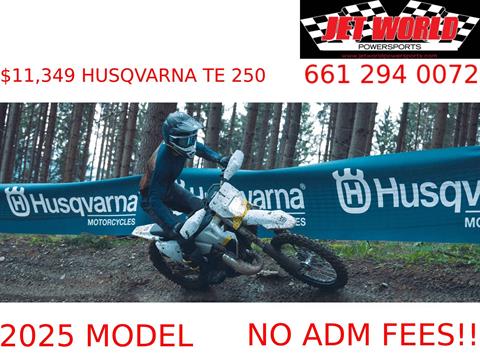 2025 Husqvarna TE 250 in Castaic, California