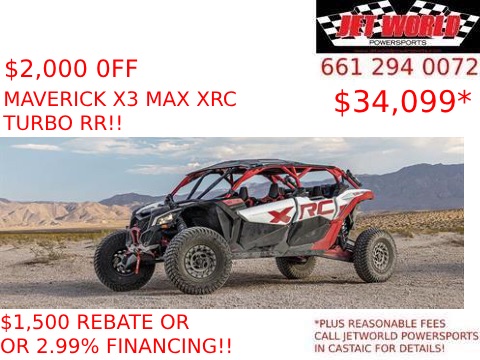 2024 Can-Am Maverick X3 MAX X RC Turbo RR in Castaic, California - Photo 1