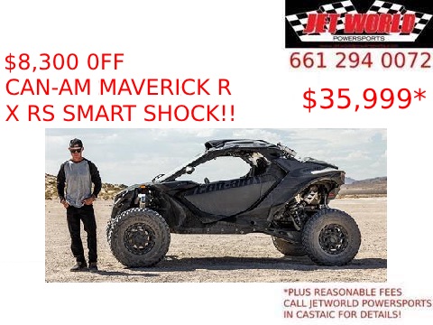 2024 Can-Am Maverick R X RS with Smart-Shox in Castaic, California